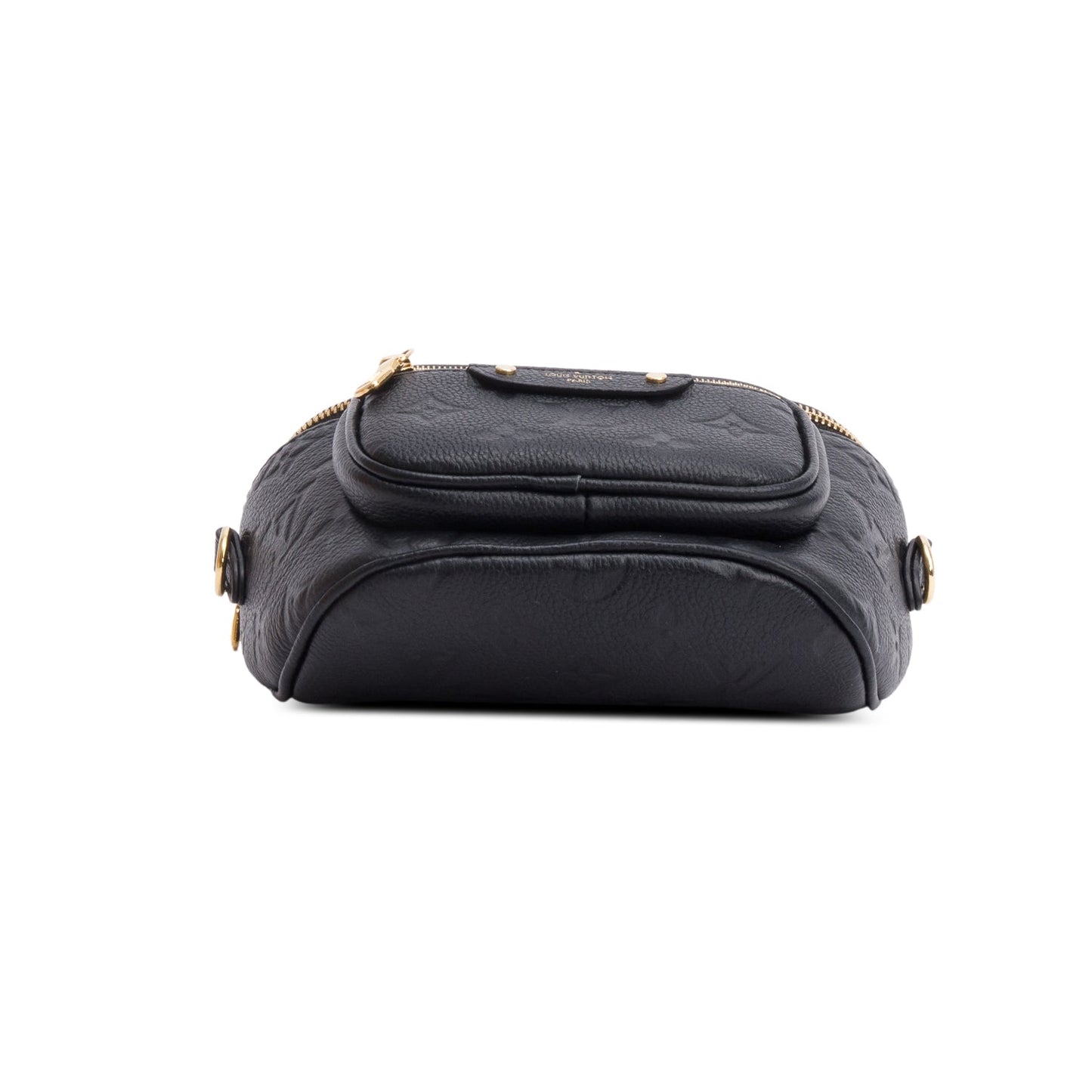 Louis Vuitton Black Monogram Empreint Leather Mini Bumbag