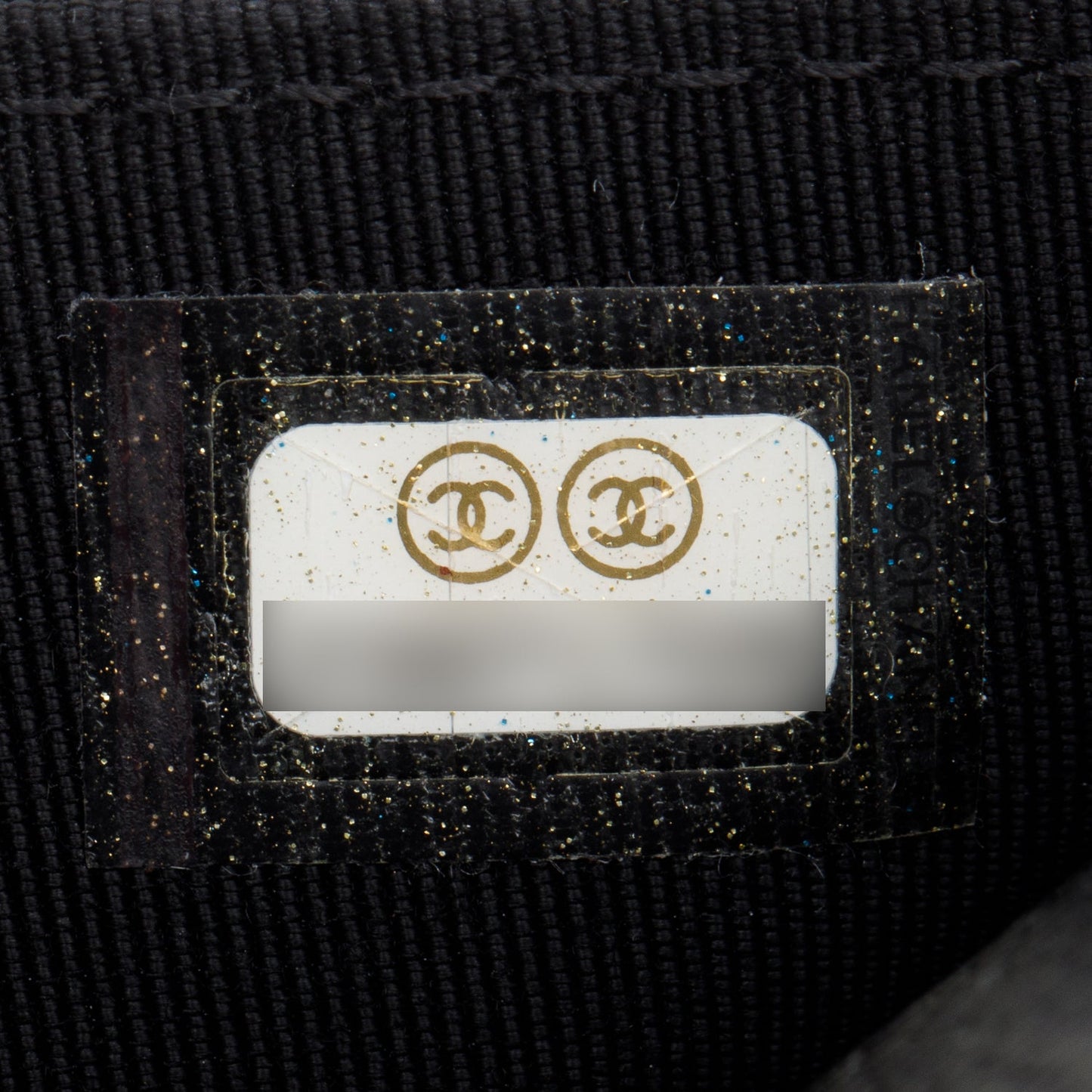 Chanel Black Quilted Caviar Leather Classic Wallet on Chain