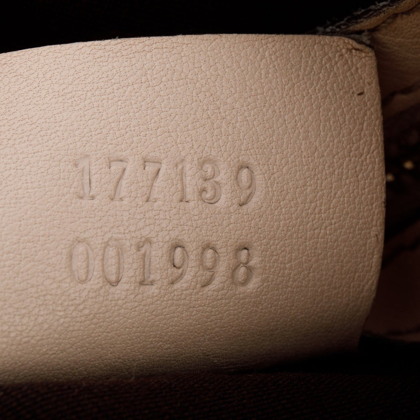 Gucci Beige Leather Trim Python Medium Indy Babouska Hobo
