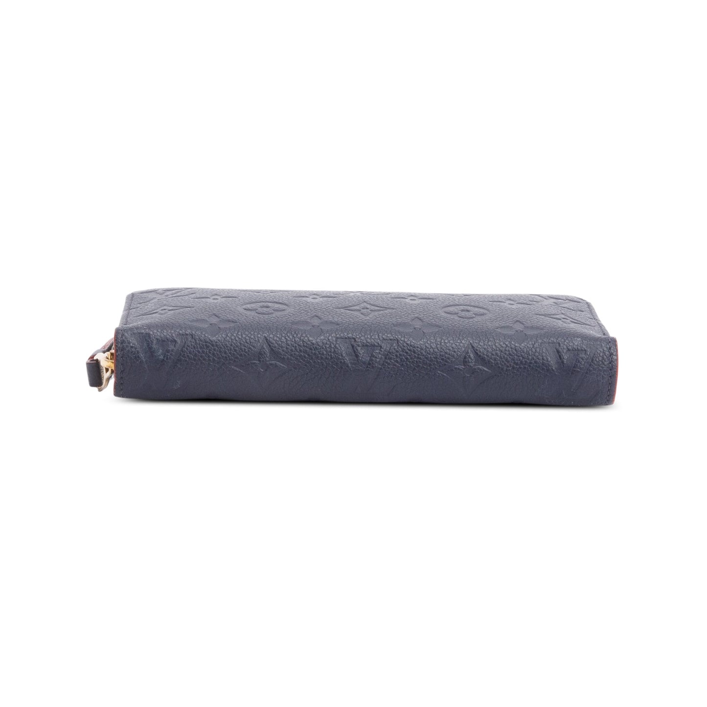 Louis Vuitton Navy Blue Monogram Empreinte Leather Zippy Wallet