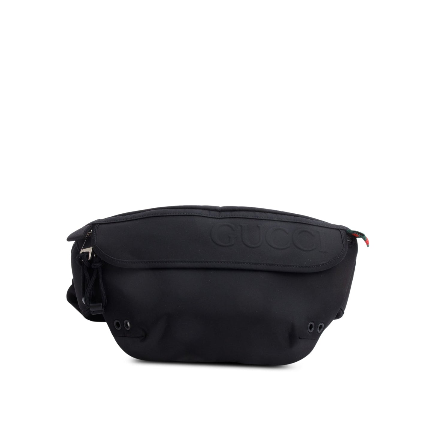 Gucci Black Nylon Large Belt Bag
