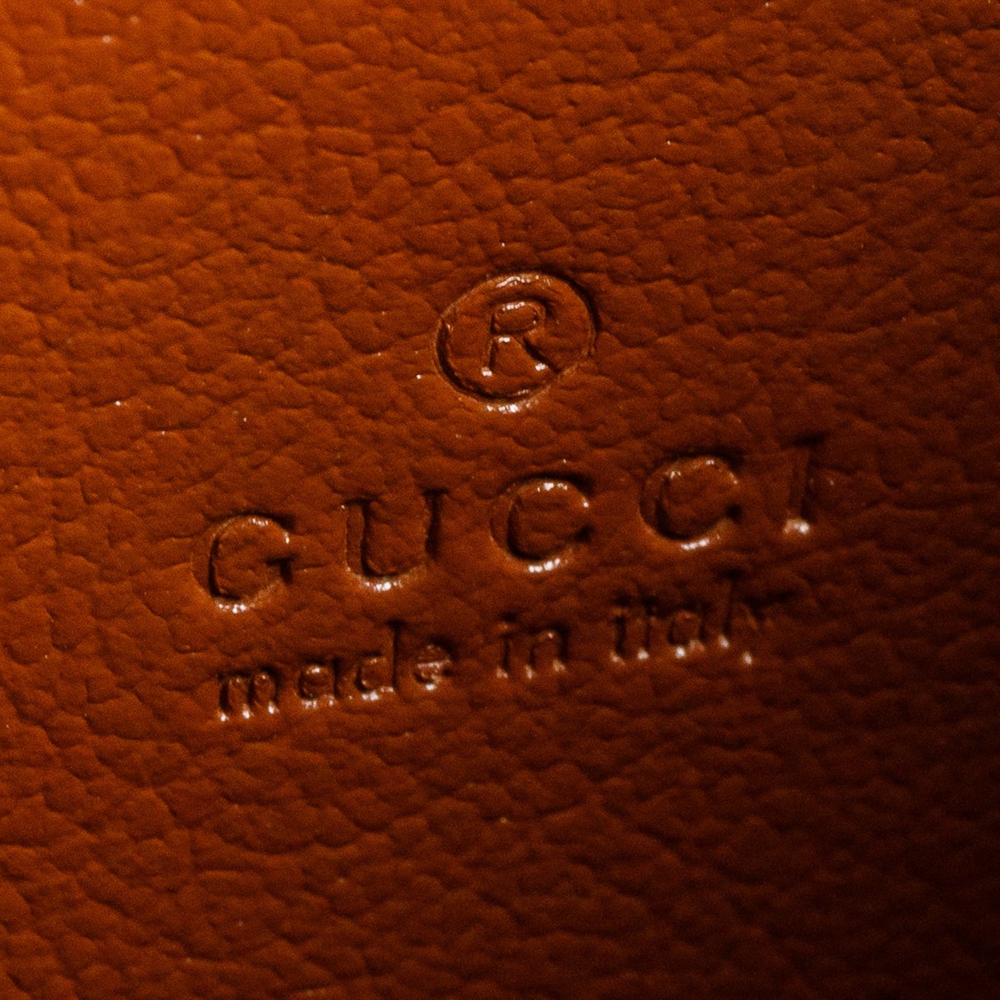 Gucci Brown GG Marmont Mini Wallet on Chain