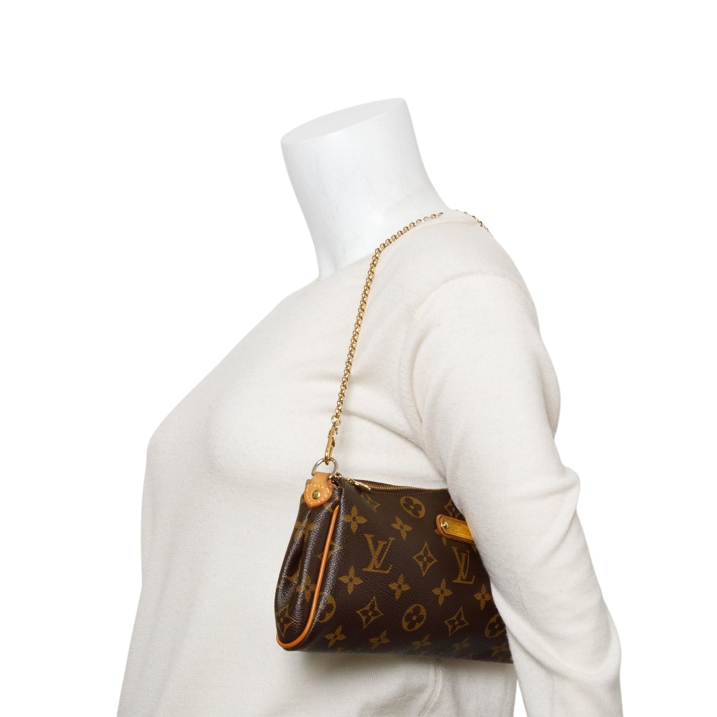Louis Vuitton Damier Ebene Eva Clutch