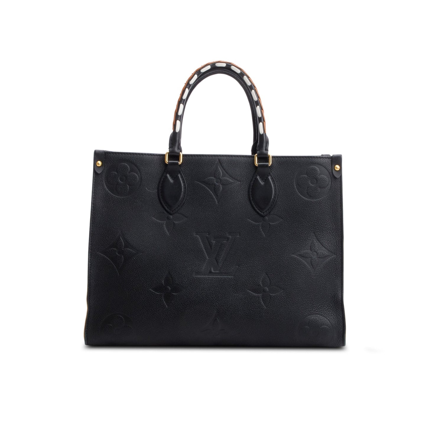 Louis Vuitton Black Monogram Empreinte Giant Wild At Heart OnTheGo MM