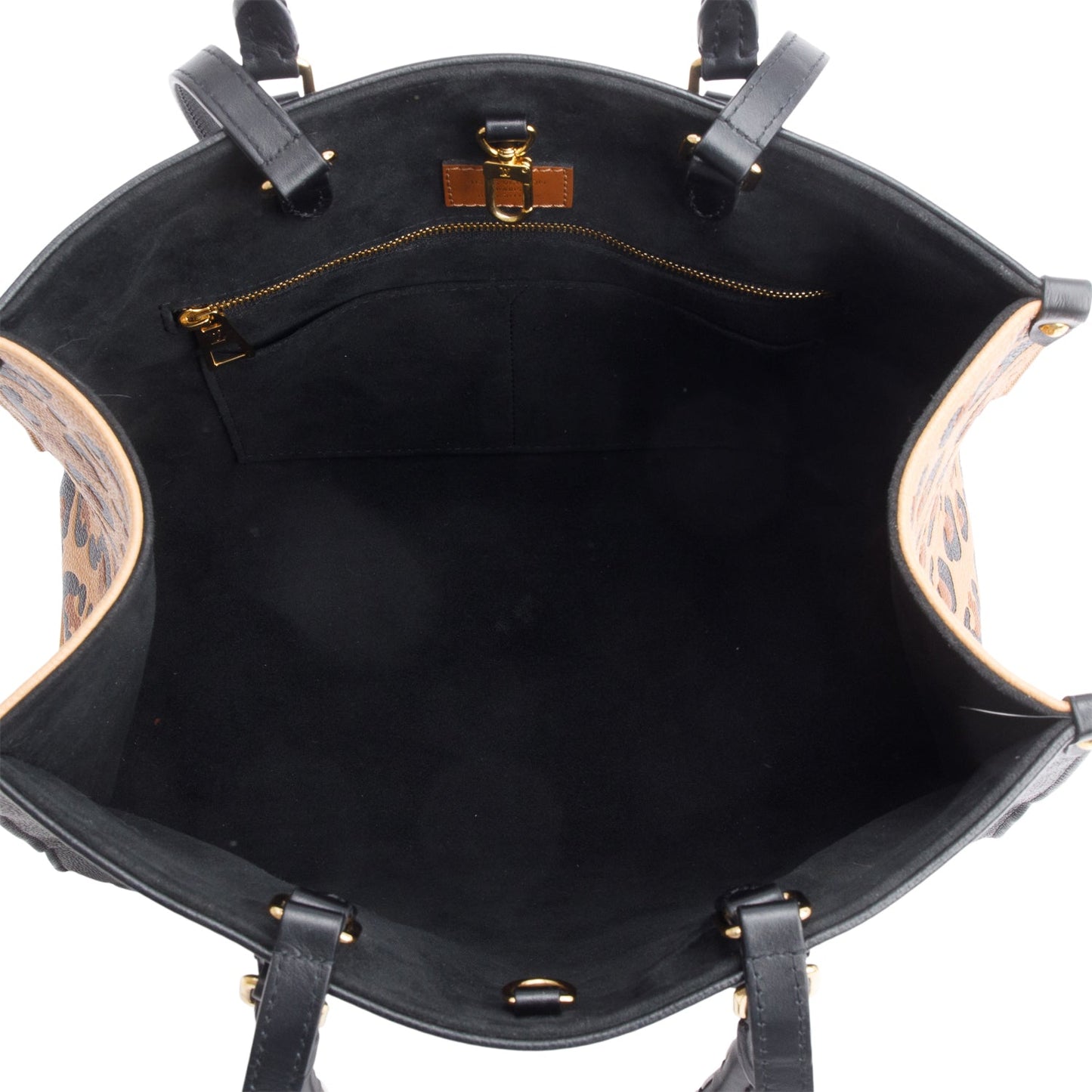 Louis Vuitton Black Monogram Empreinte Giant Wild At Heart OnTheGo MM