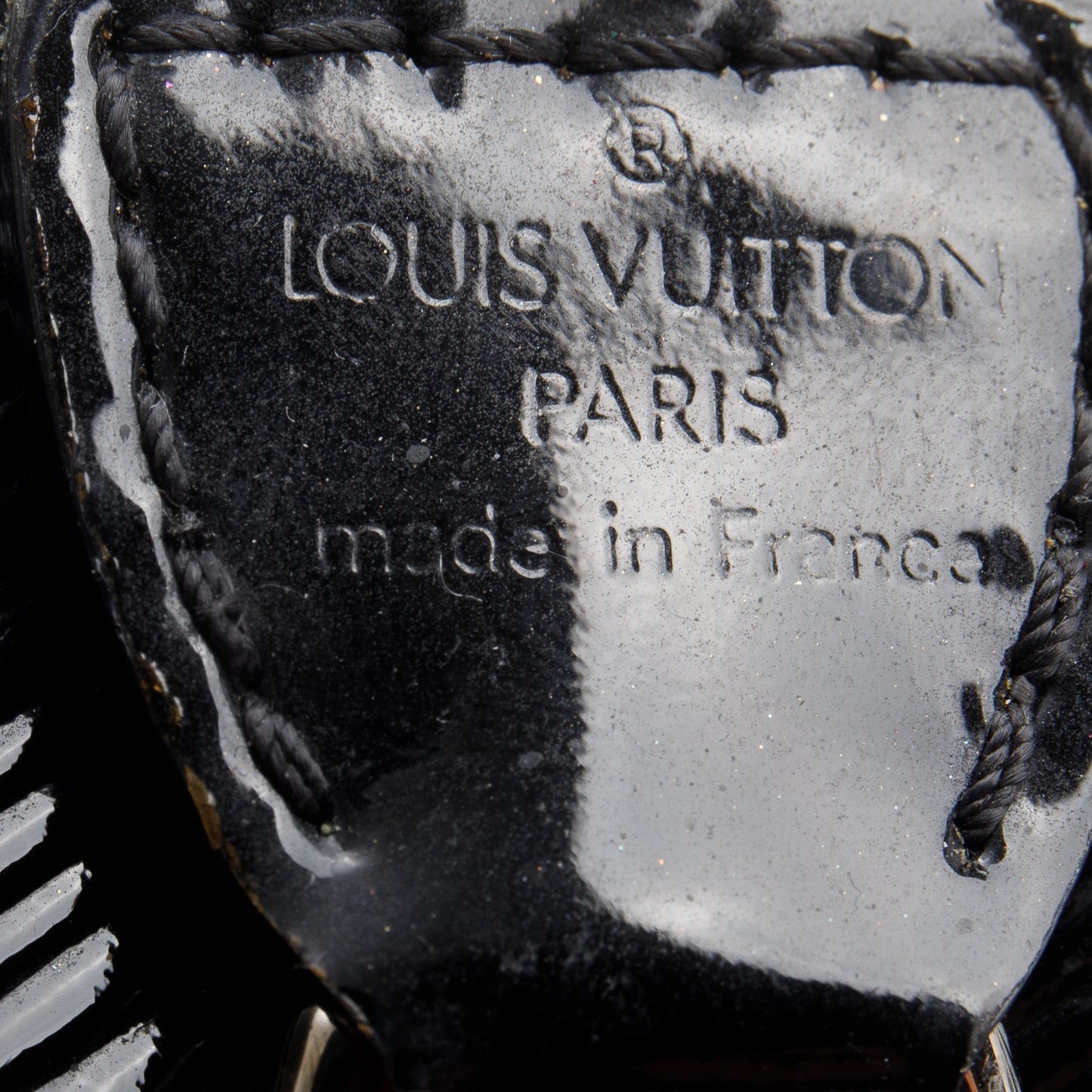Louis Vuitton Black Epi Electric Leather Pochette Accessoires