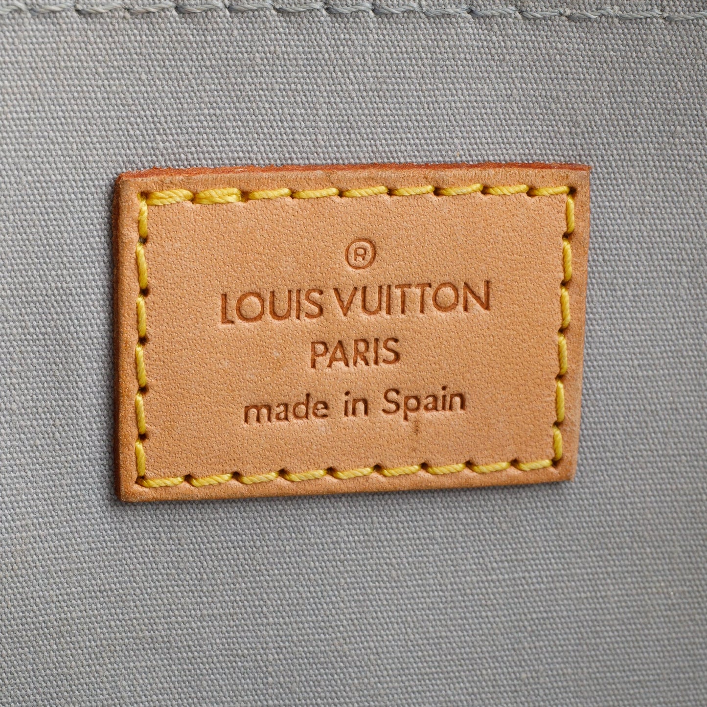 Louis Vuitton Neutral Monogram Vernis Roxbury