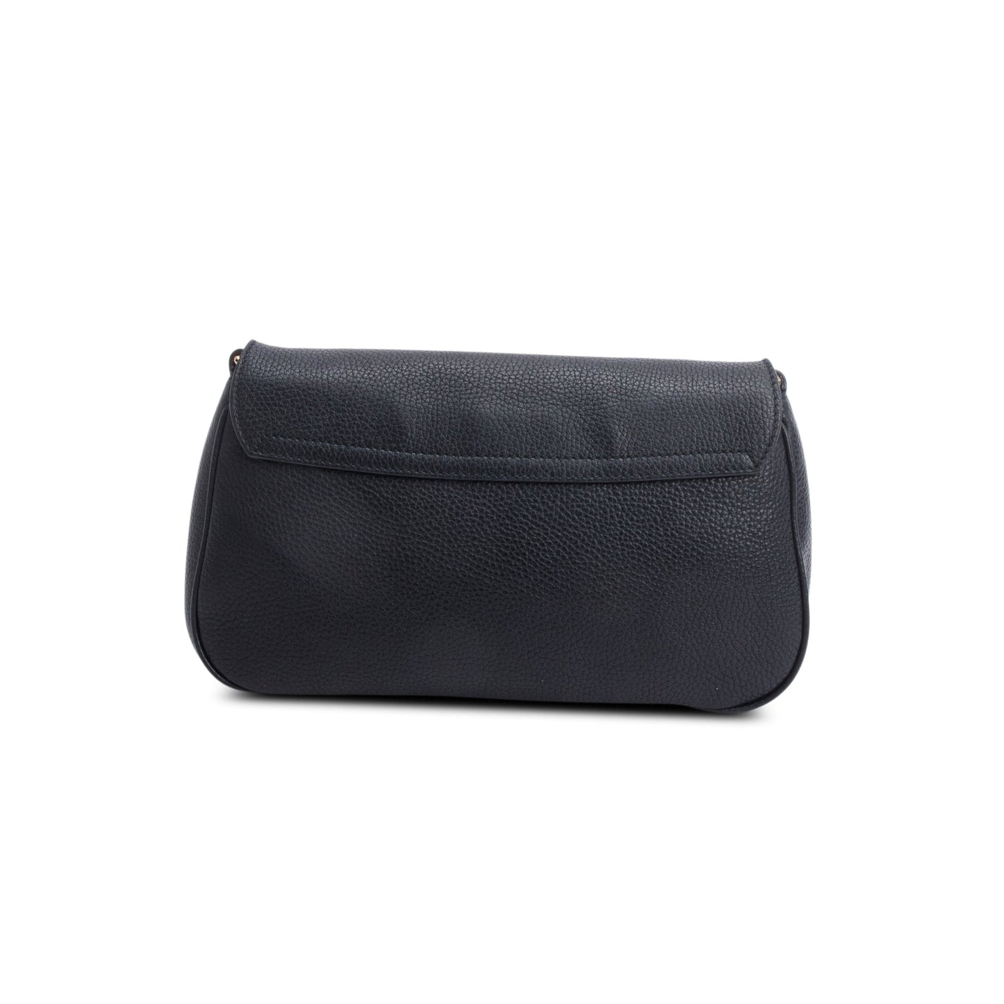 Gucci Black Leather Medium Soho Flap Chain Crossbody Bag