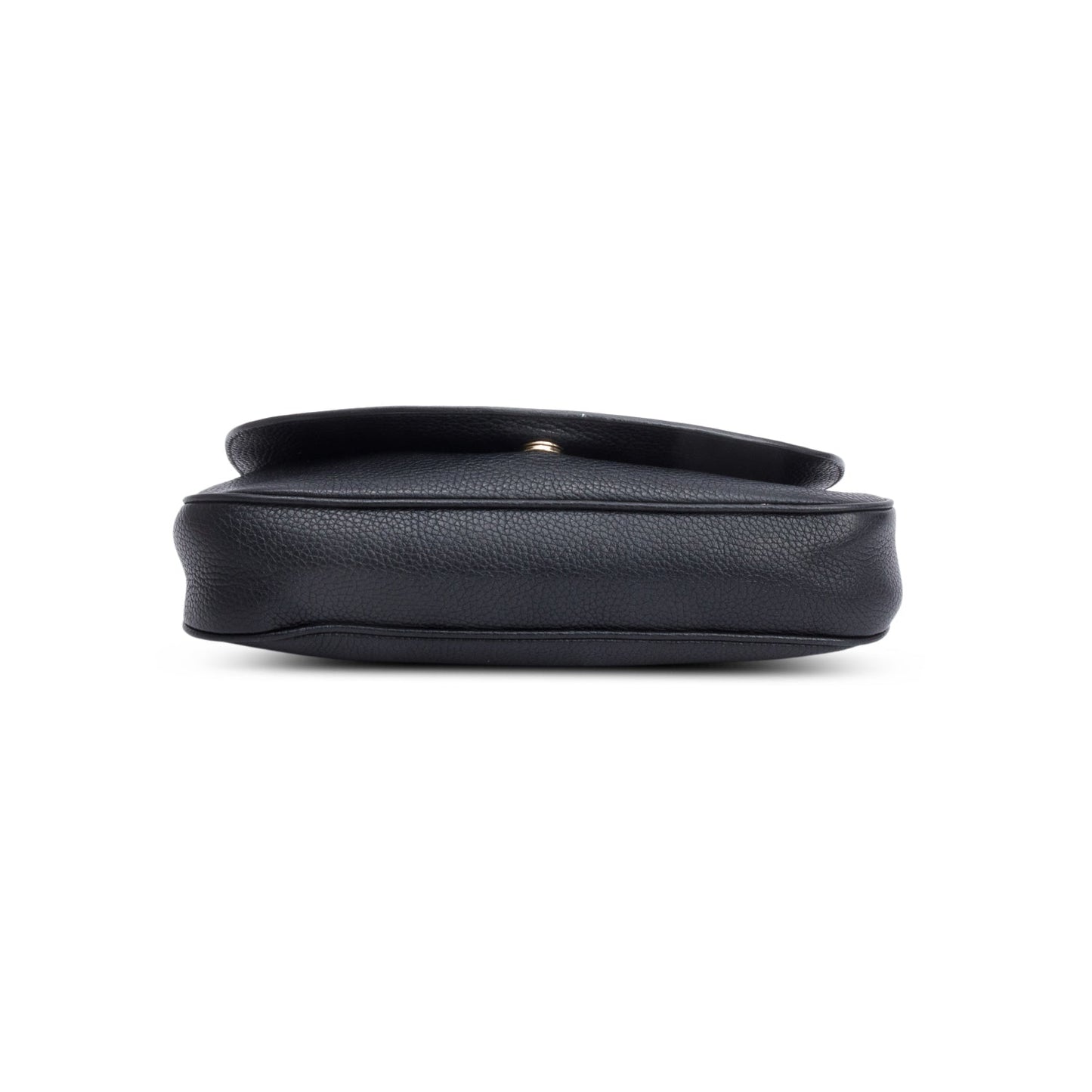 Gucci Black Leather Medium Soho Flap Chain Crossbody Bag