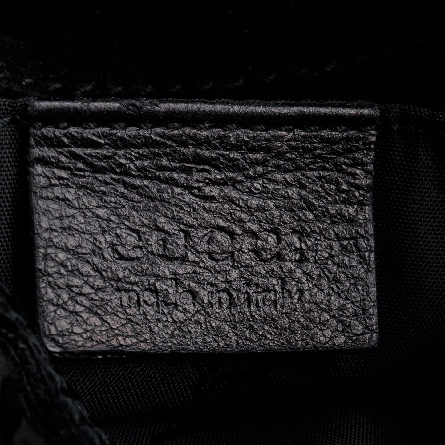 Gucci Black Patent Leather Mini Indy Babouska Handle Crossbody Bag