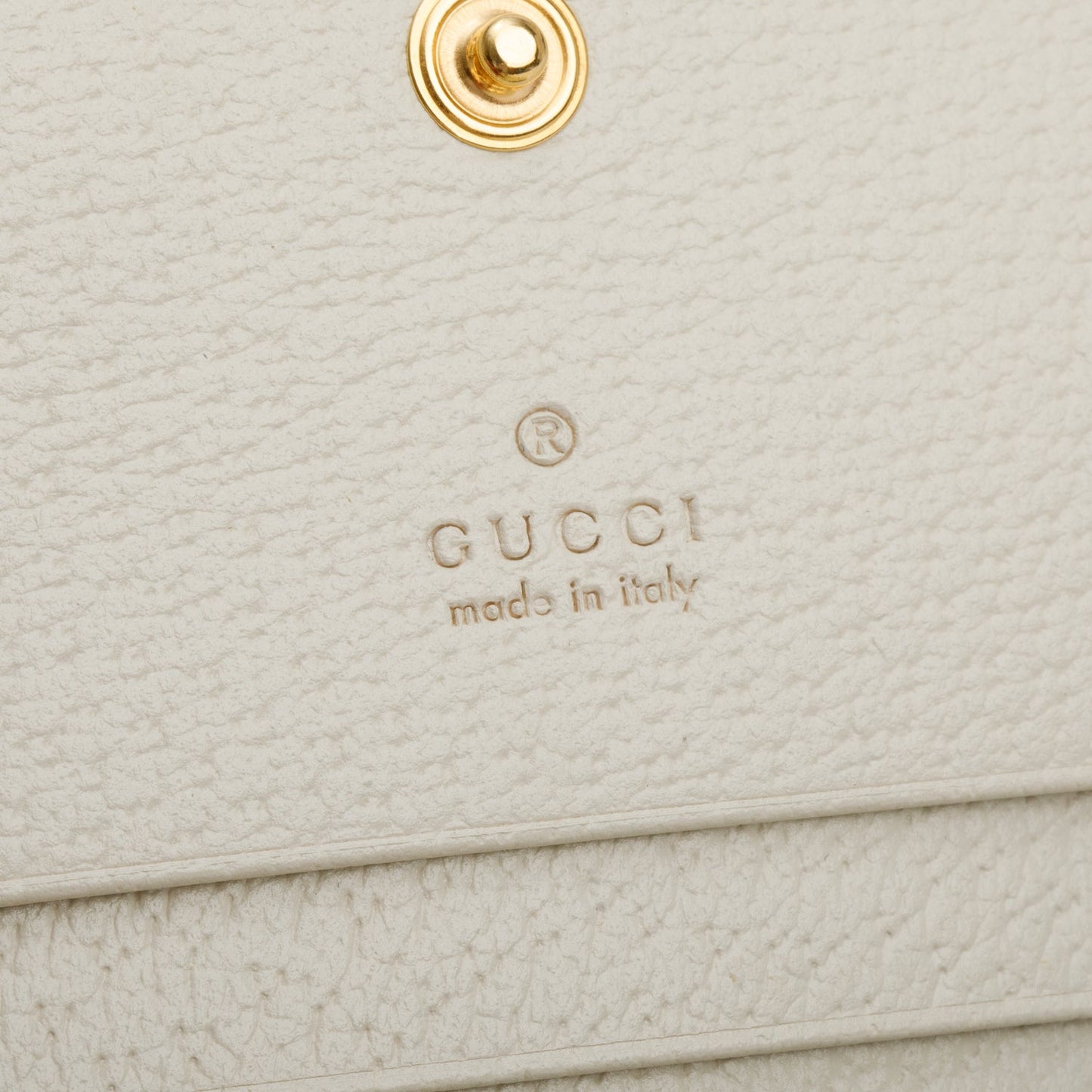 Gucci White Ophidia GG Supreme Canvas Card Case Wallet