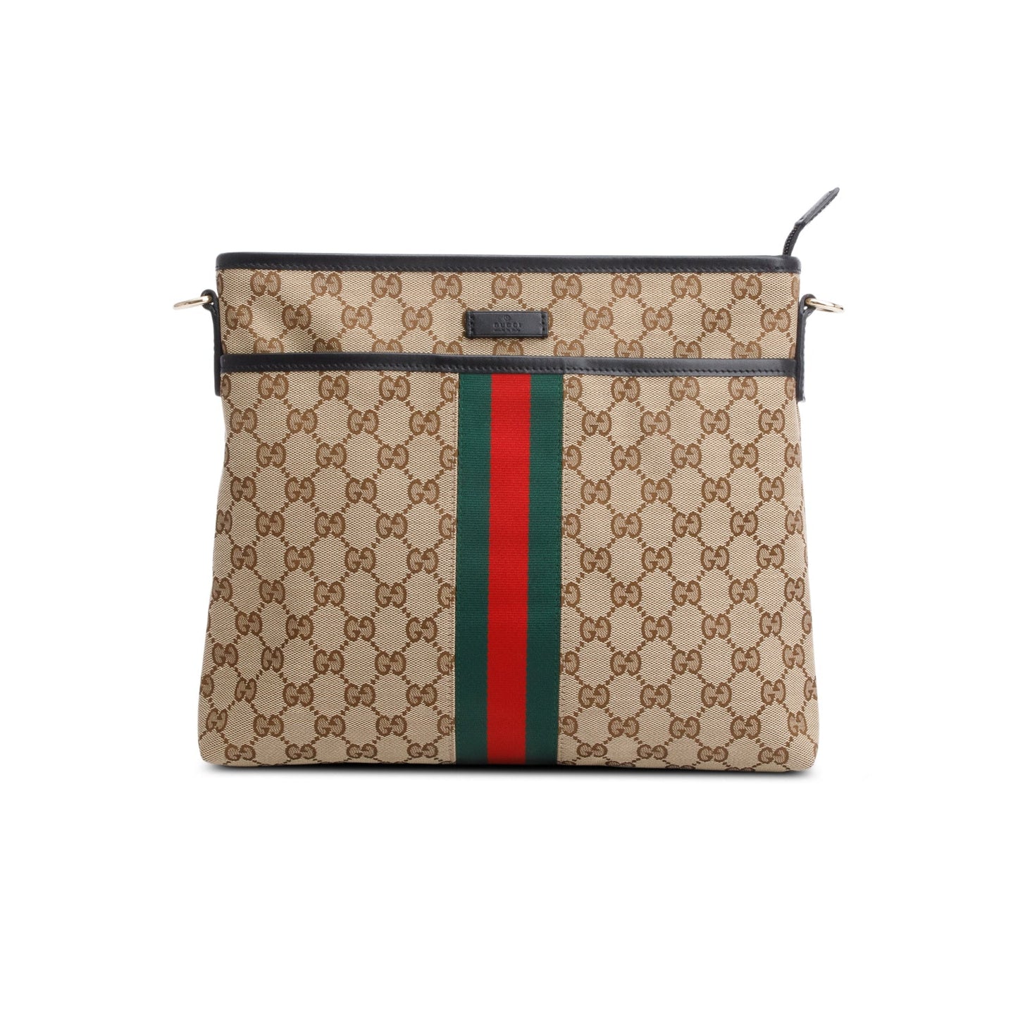 Gucci GG Canvas Web Messenger Bag