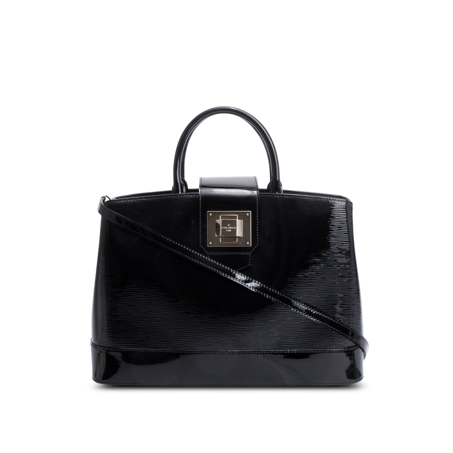 Louis Vuitton Black Electric Epi Leather Mirabeau GM