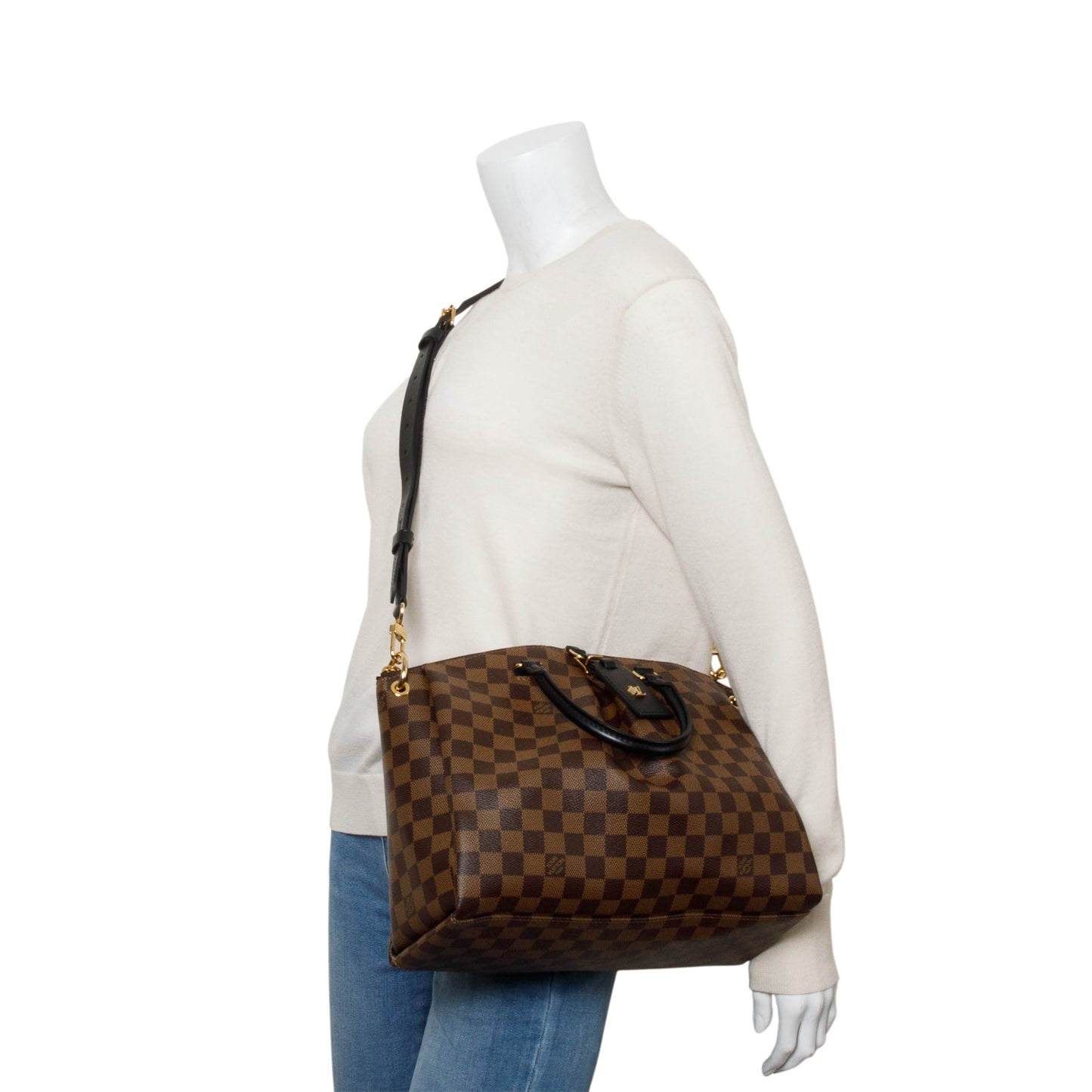 Louis Vuitton 2022 Damier Ebene Odeon Tote MM