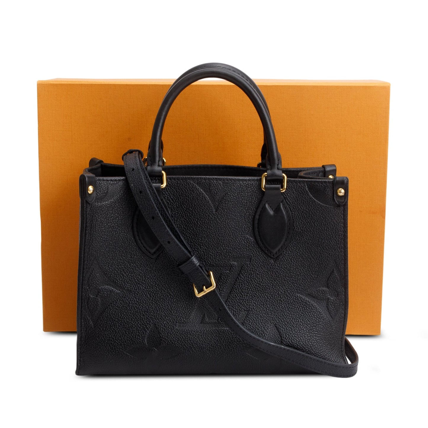 Louis Vuitton Black Empreinte Monogram OnTheGo PM