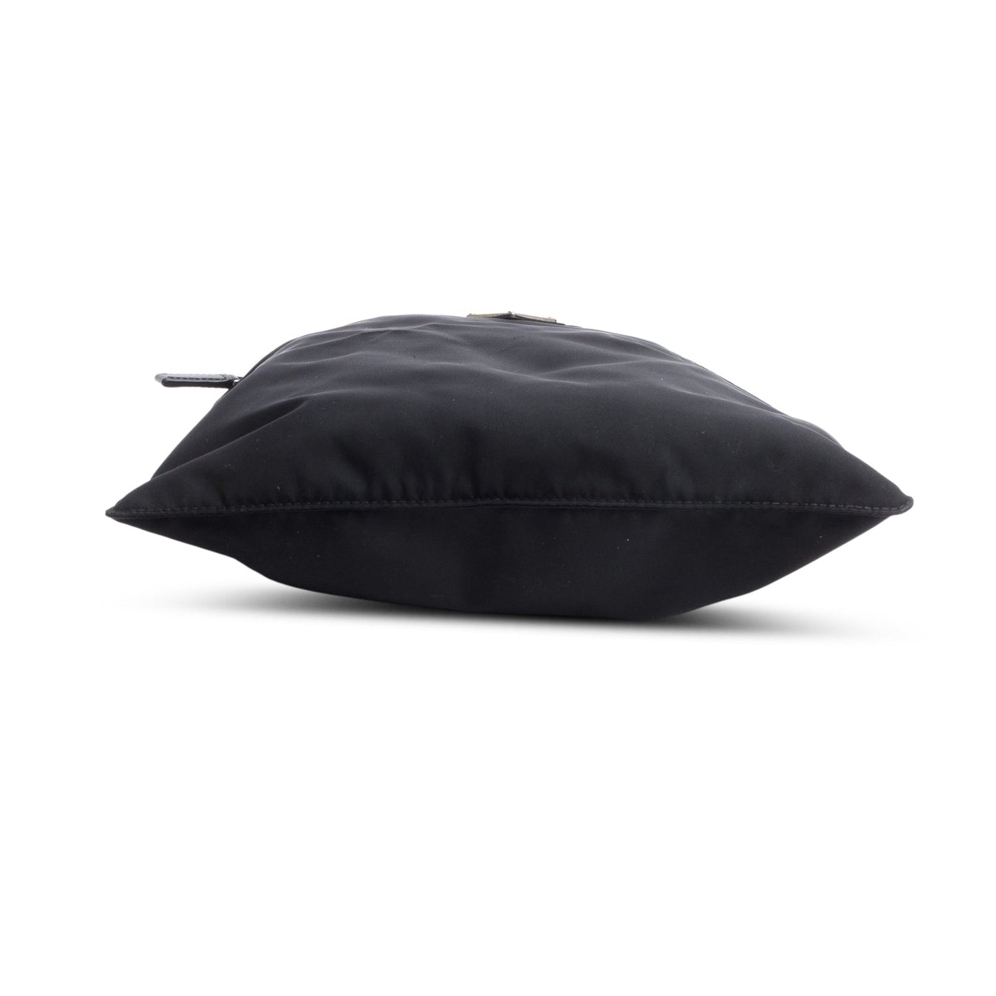 Prada Black Tessuto Nylon Vela Flat Messenger Bag