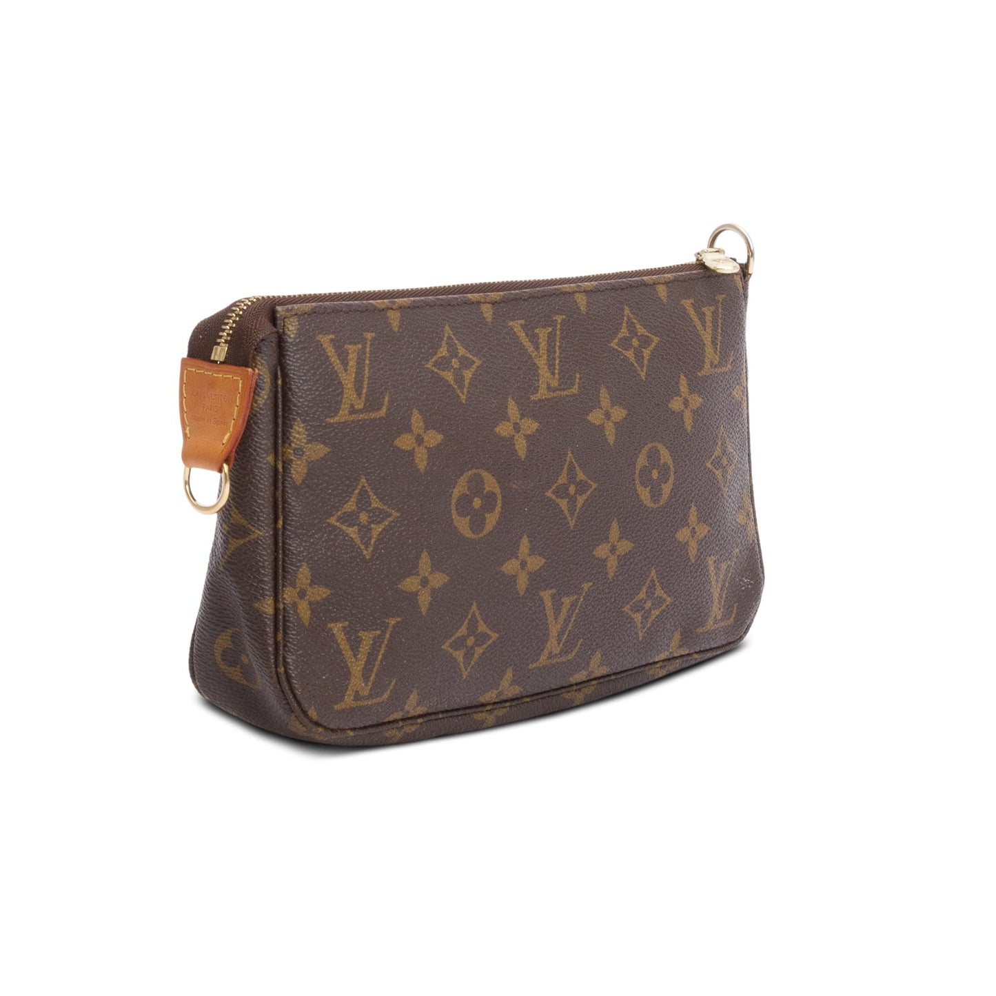 Louis Vuitton Brown Canvas Monogram Pochette Accessories