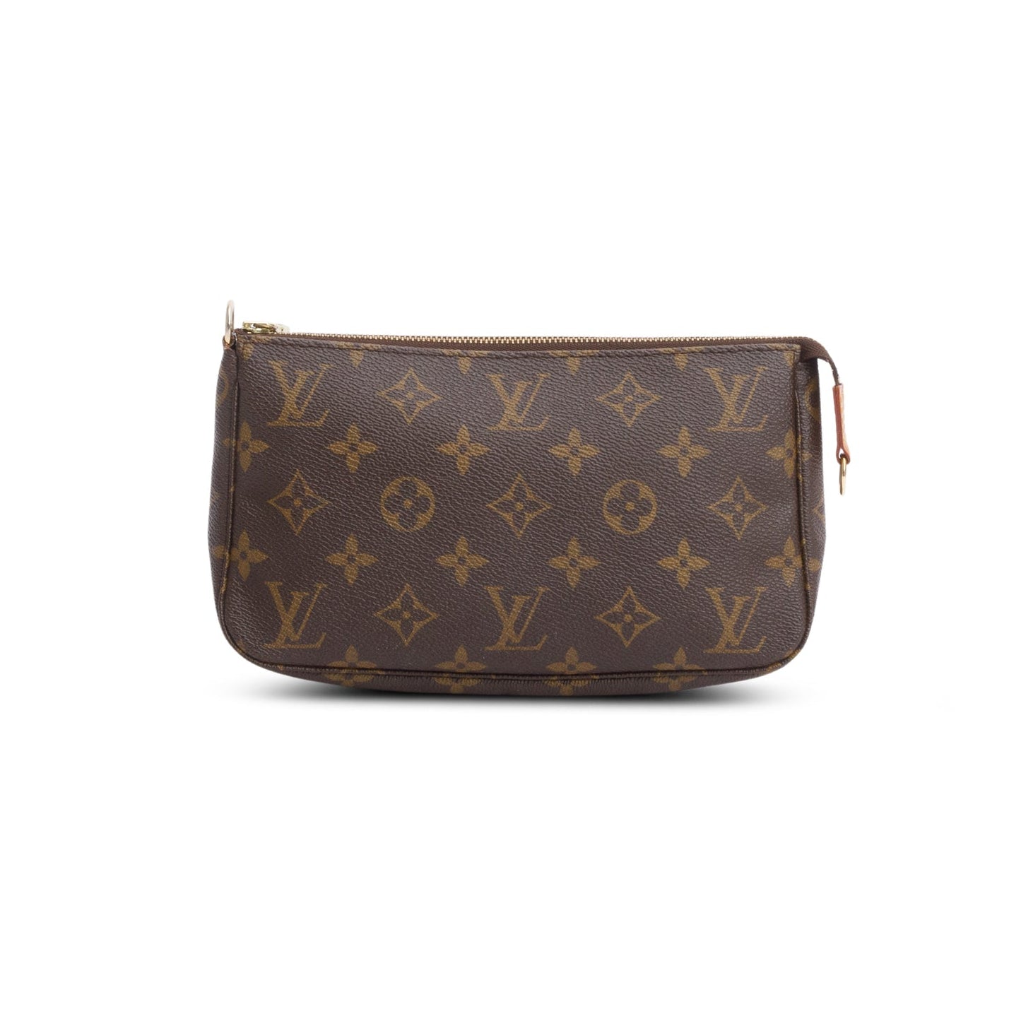Louis Vuitton Brown Canvas Monogram Pochette Accessories