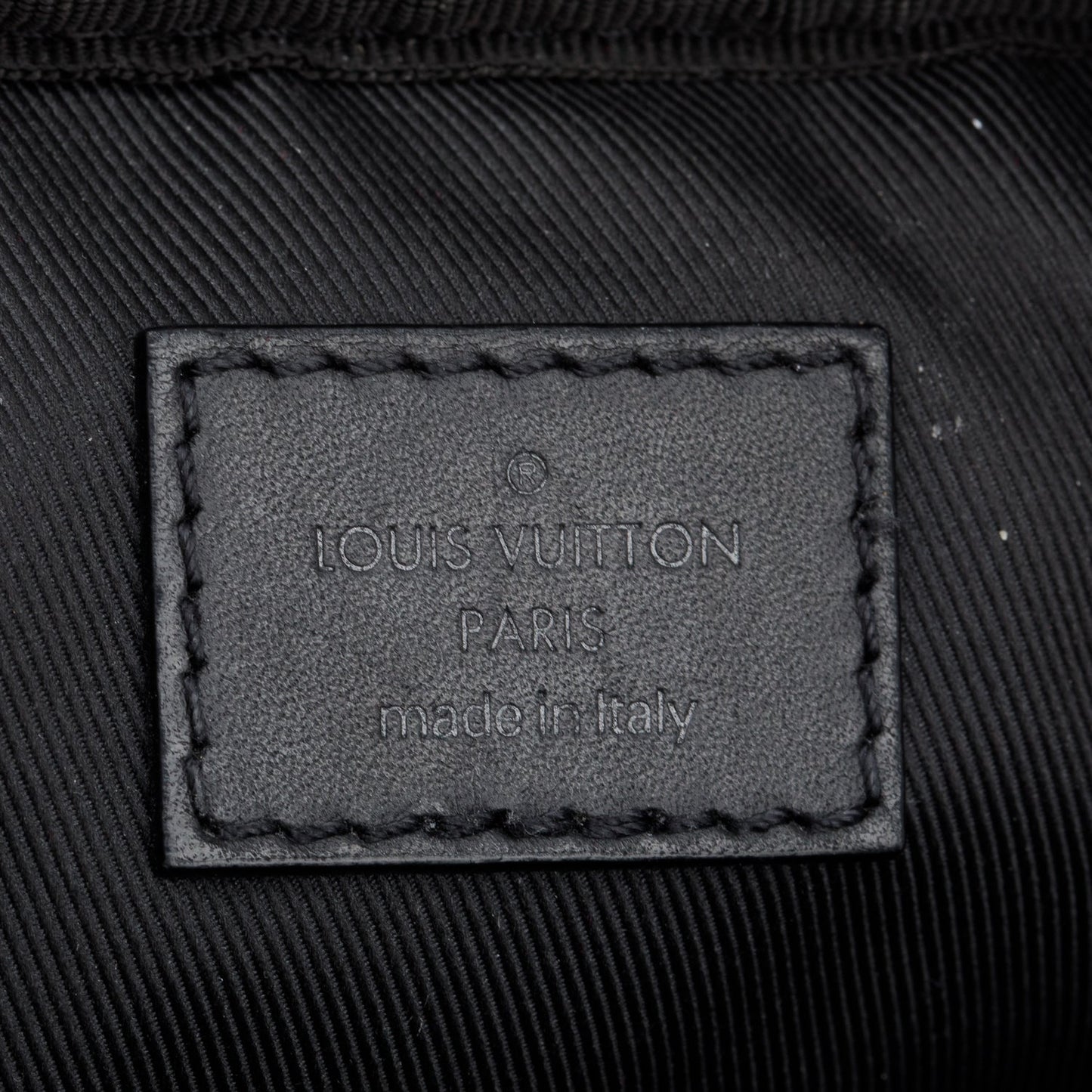 Louis Vuitton Black Damier Infini Calfskin Leather Sirius Messenger Bag