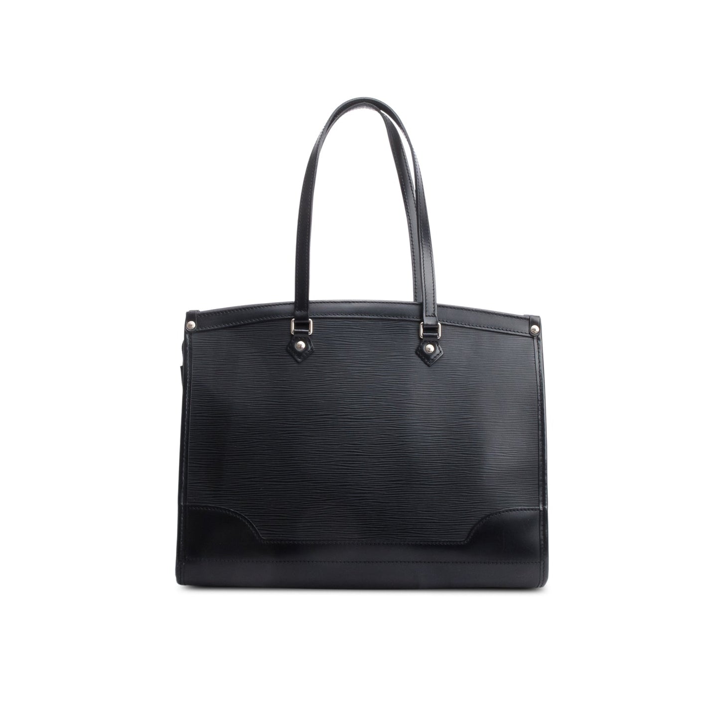 Louis Vuitton Black Epi Leather Madeleine GM HandBag