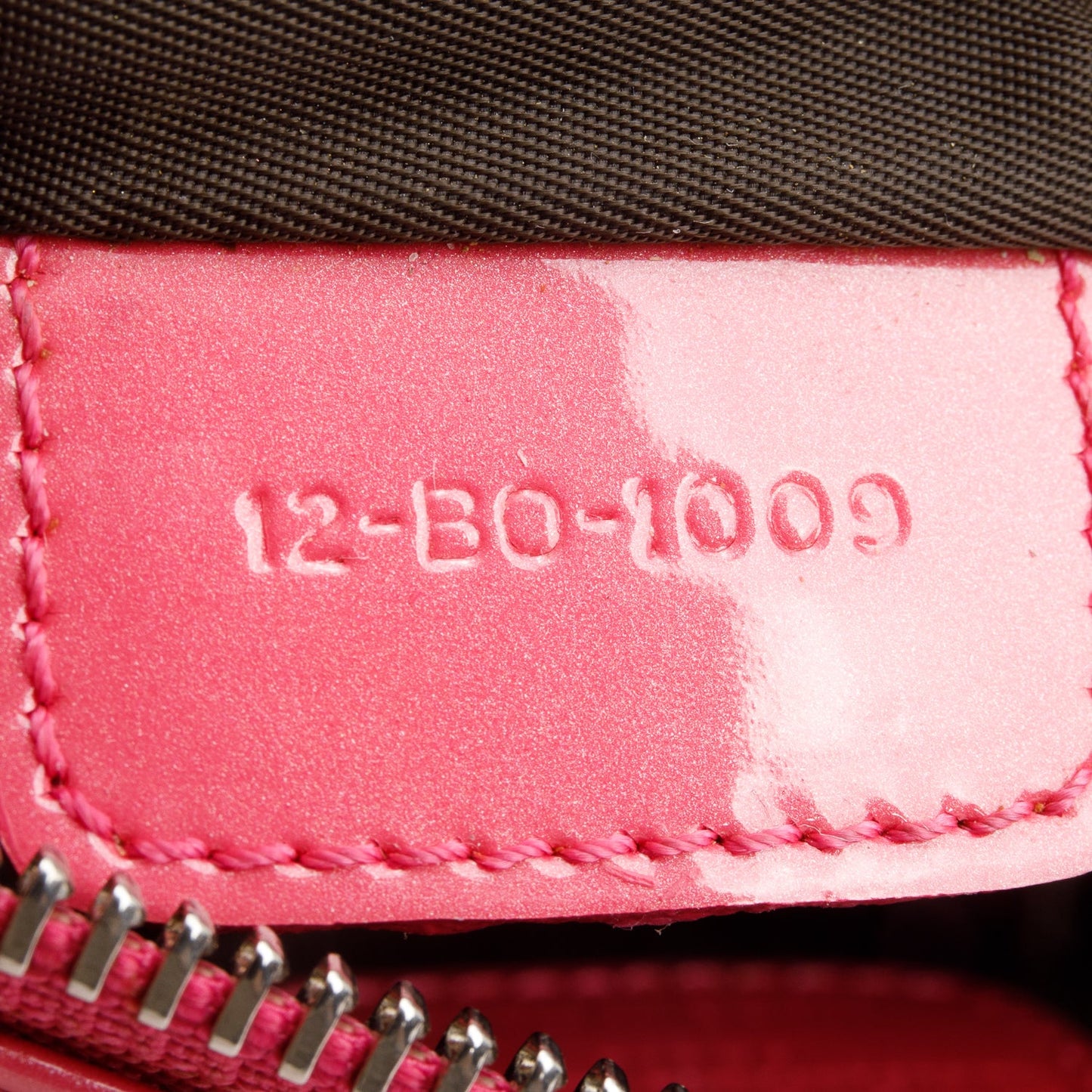 Christian Dior Pink Patent Leather Diorissimo Oblique Wristlet