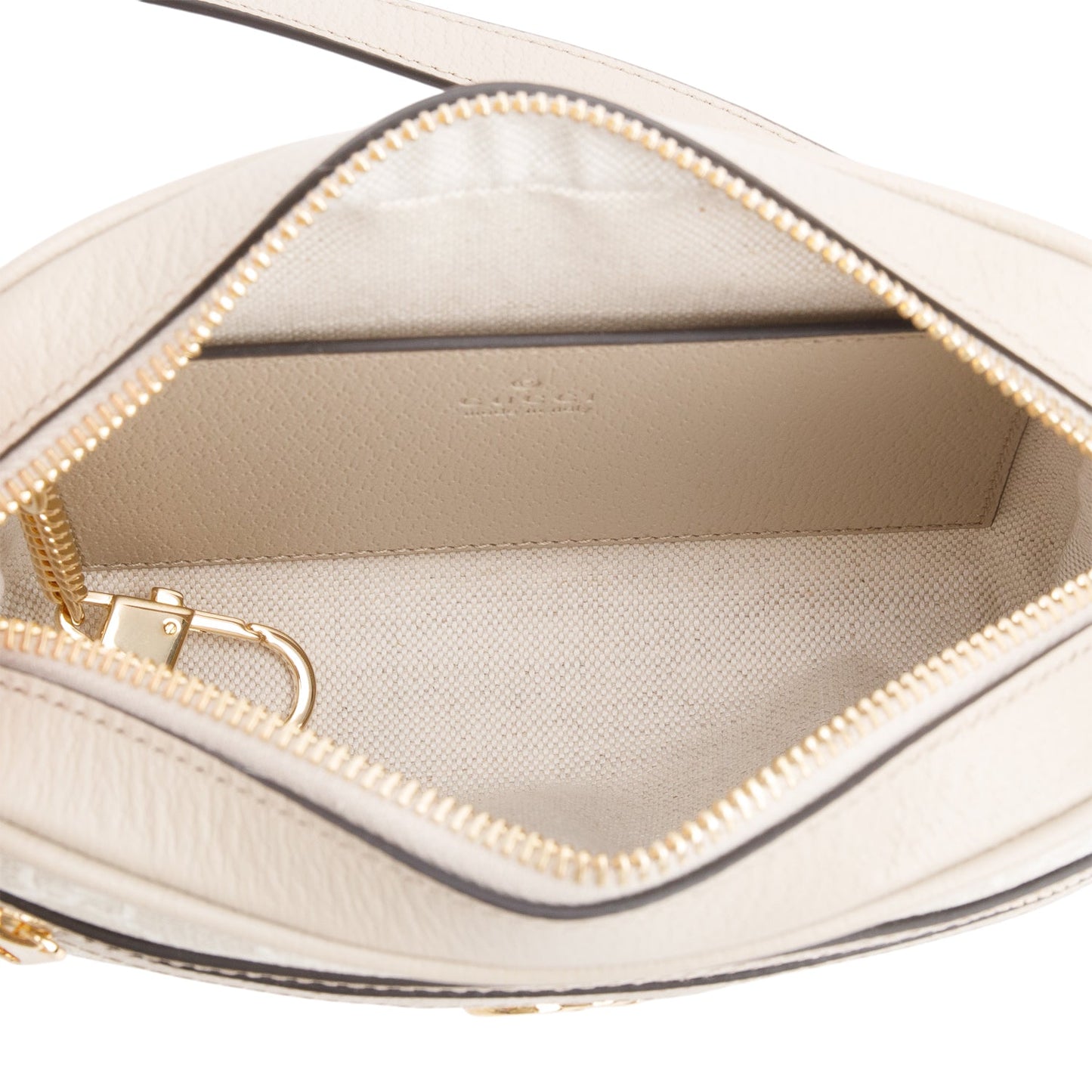 Gucci Beige GG Supreme Web Mini Ophidia Crossbody Bag