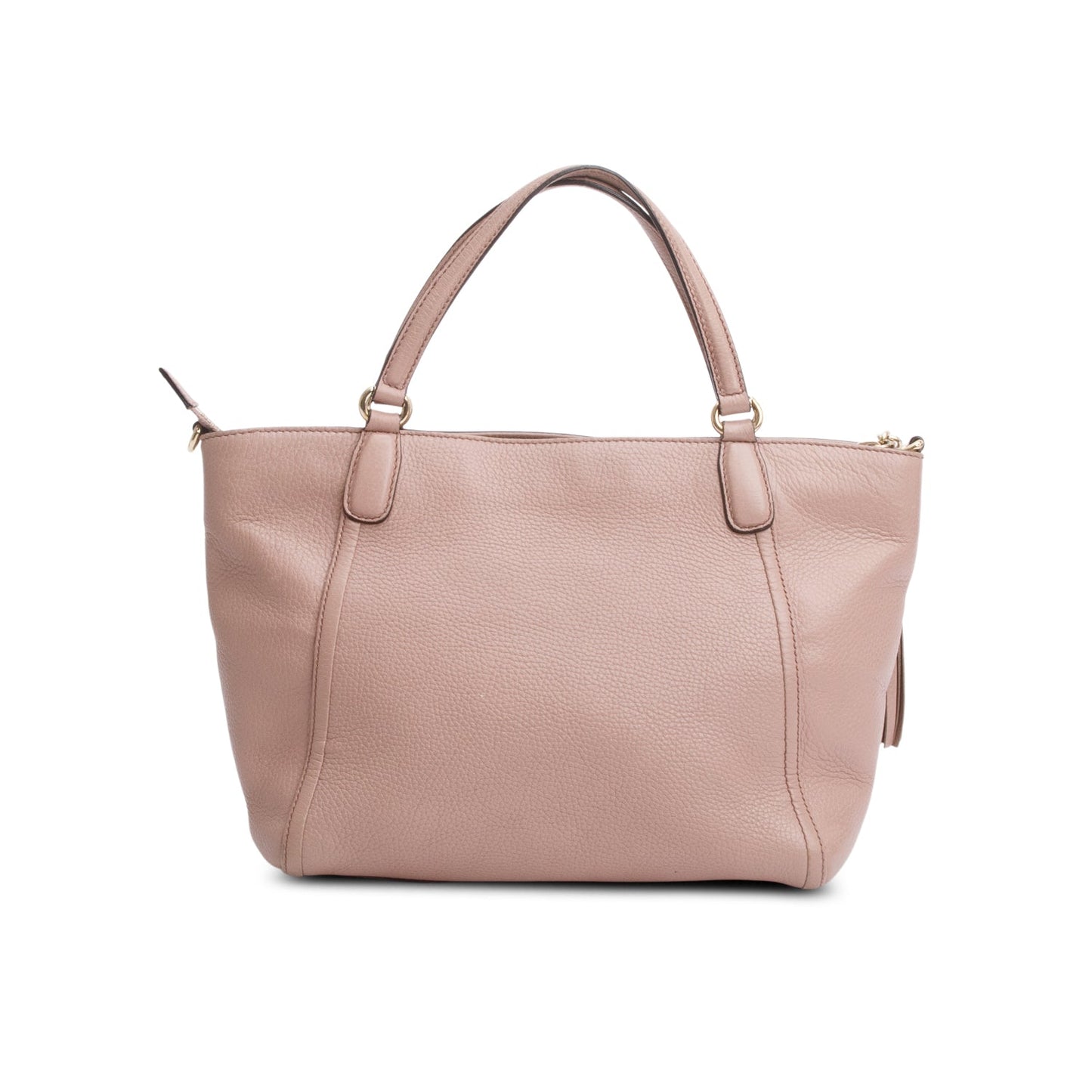 Gucci Pink Calfksin Leather Small Soho Cellarius Tote