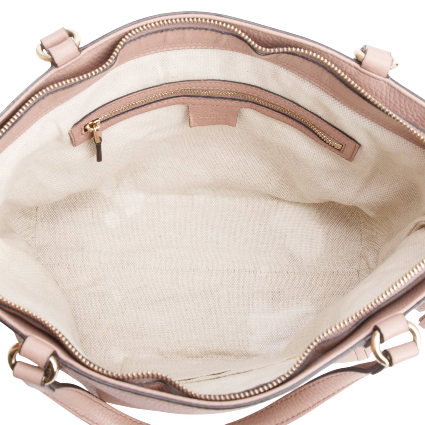 Gucci Pink Calfksin Leather Small Soho Cellarius Tote