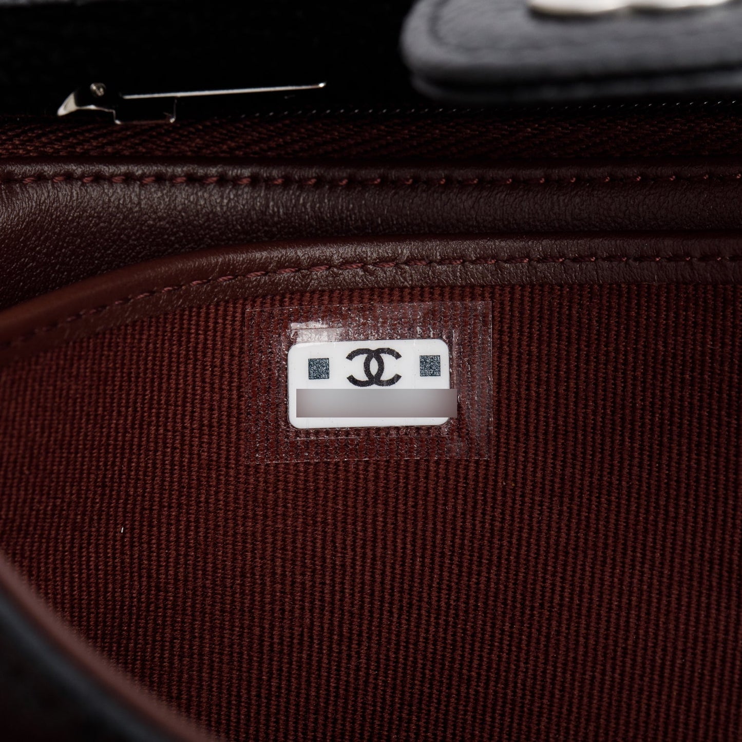 Chanel Black Caviar Leather Classic Long Flap Wallet