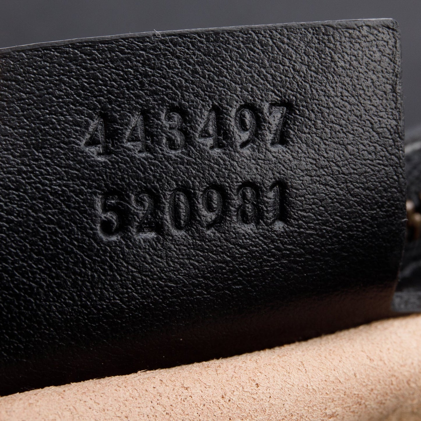 Gucci Black Leather GG Marmont Small Shoulder Bag