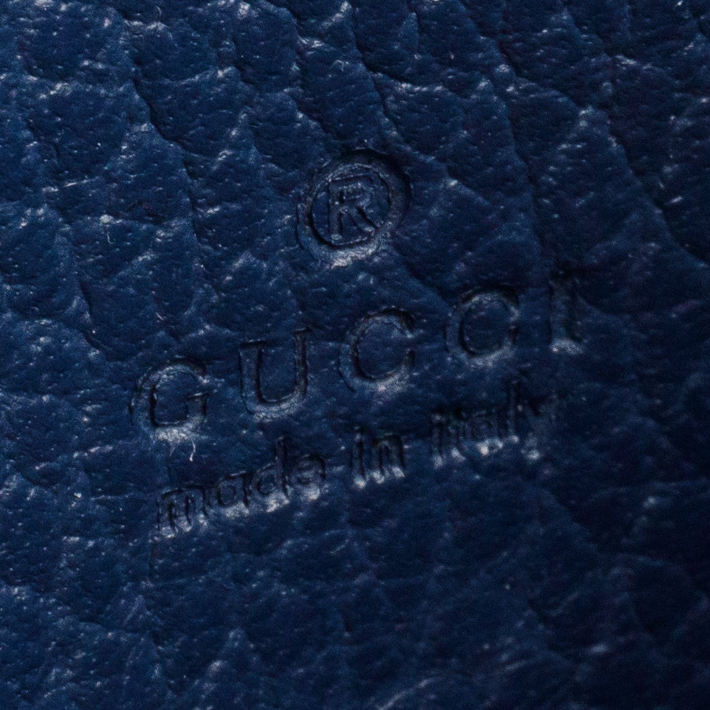 Gucci Navy Leather Dionysus Wallet on Chain