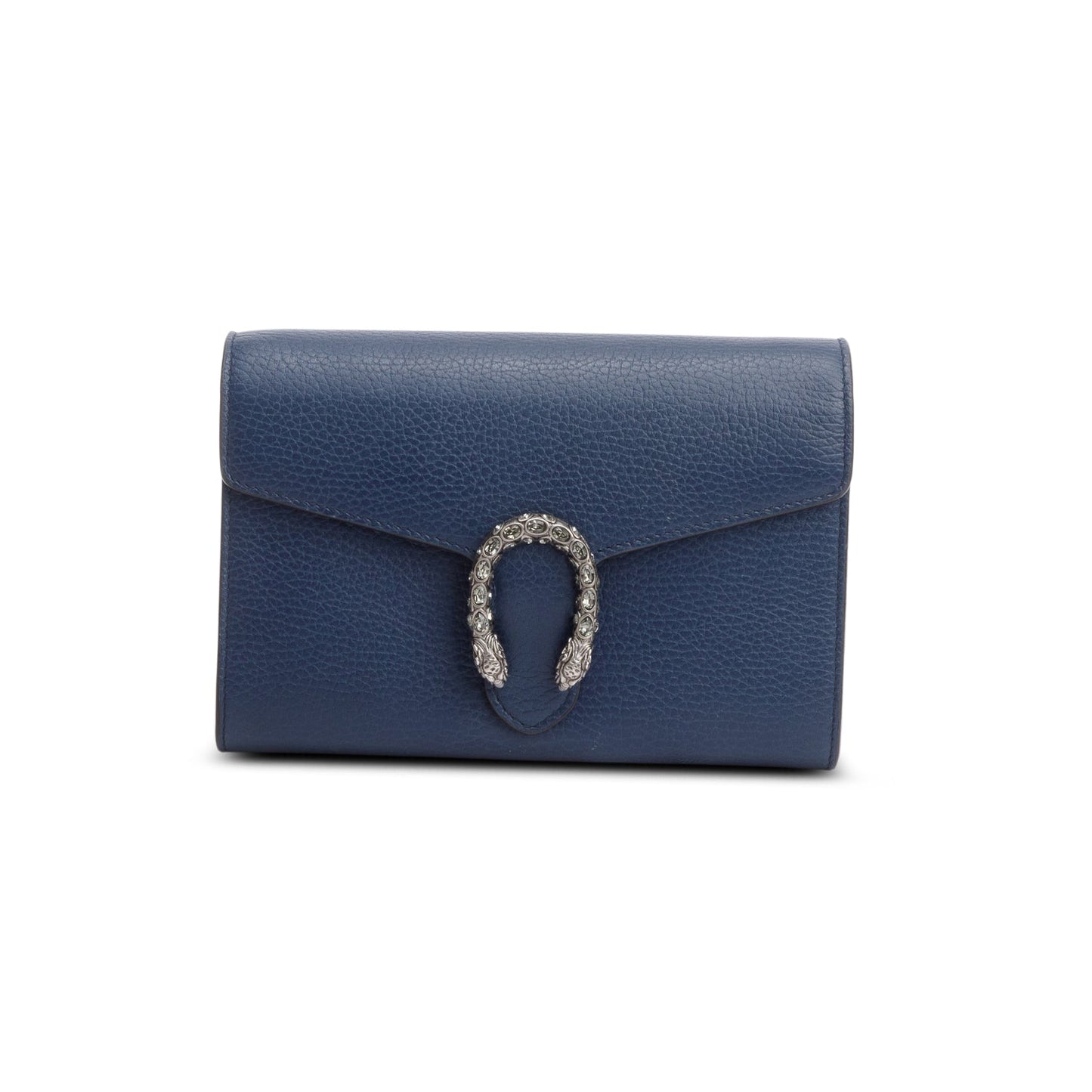 Gucci Navy Leather Dionysus Wallet on Chain