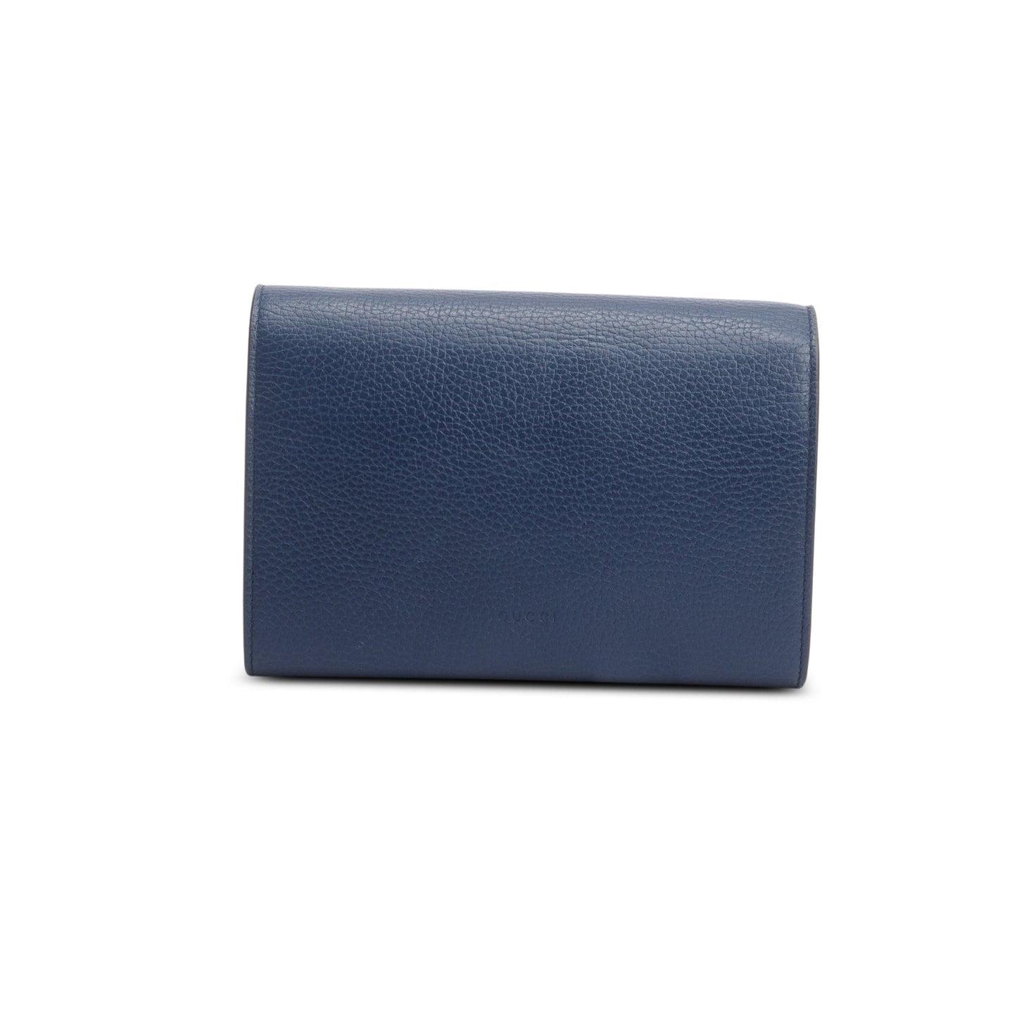 Gucci Navy Leather Dionysus Wallet on Chain