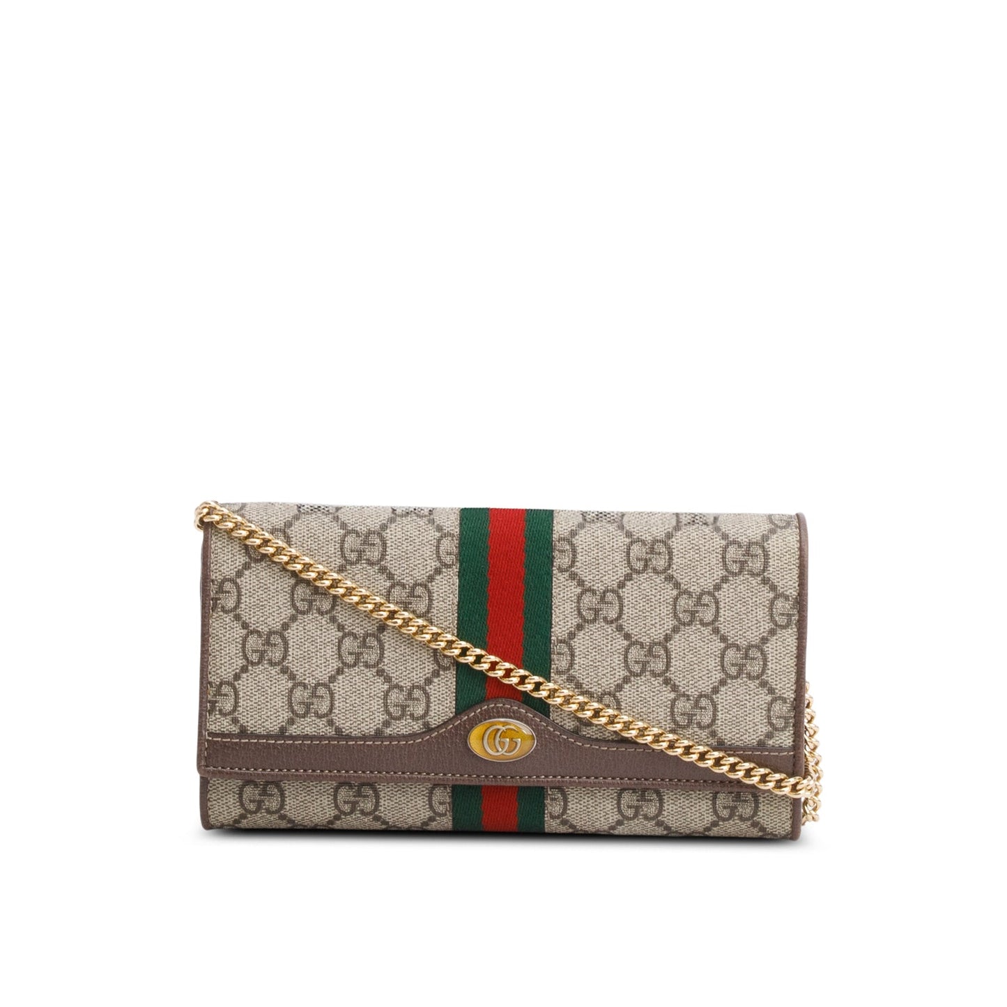 Gucci GG Supreme Ophidia Wallet on Chain