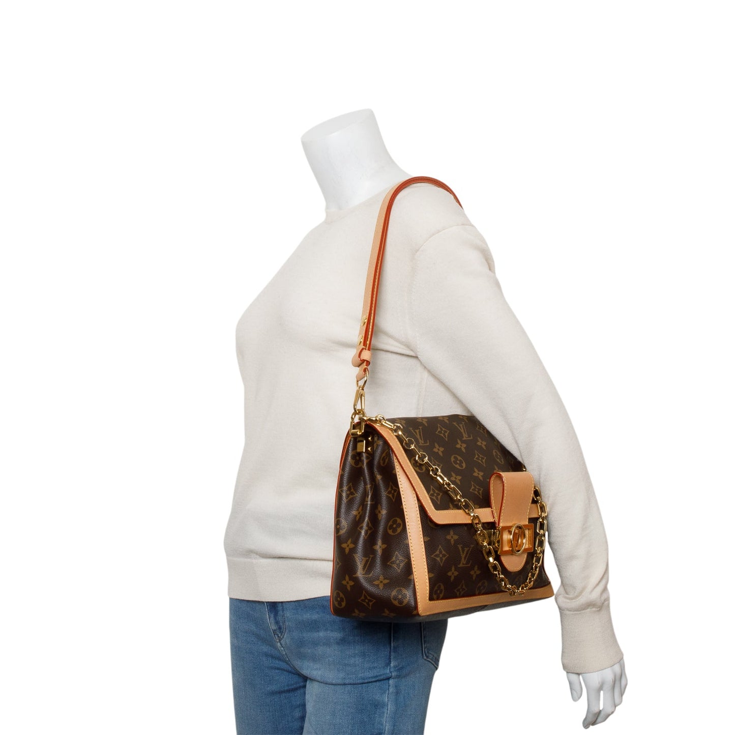 Louis Vuitton 2024 Monogram Dauphine Soft GM
