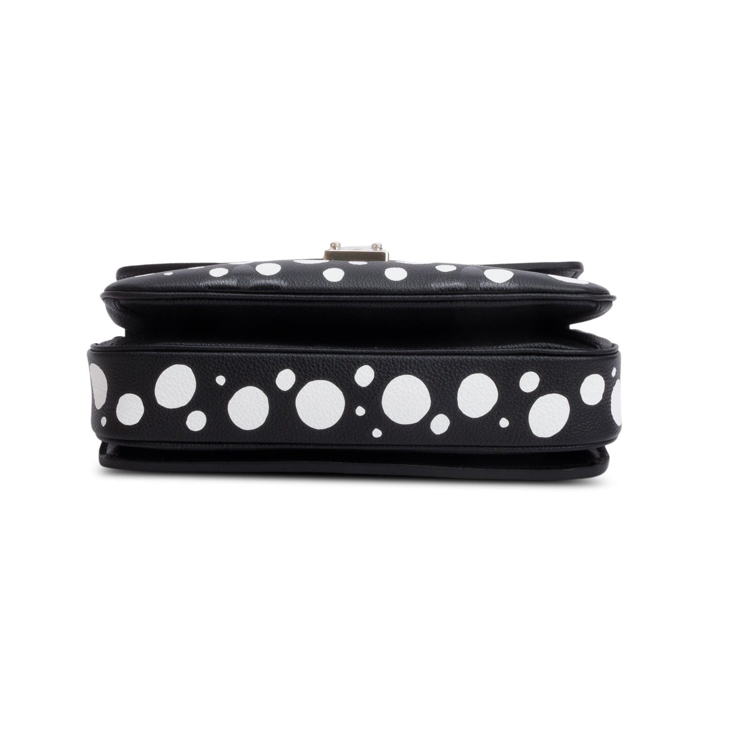 Louis Vuitton x Yayoi Kusama 2023 Black Infinity Dots Monogram Empreinte Leather Pochette Metis