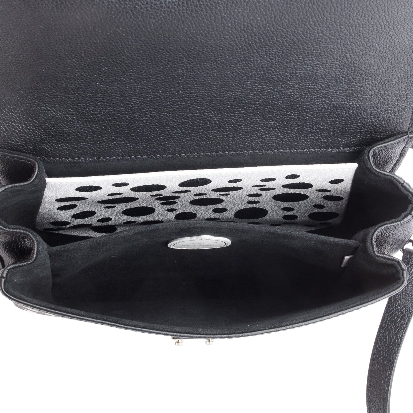 Louis Vuitton x Yayoi Kusama 2023 Black Infinity Dots Monogram Empreinte Leather Pochette Metis