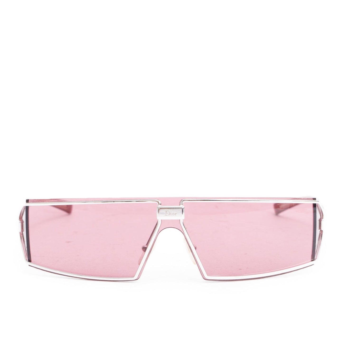 Christian Dior Pink Acetate Troika/SML Shield Sunglasses