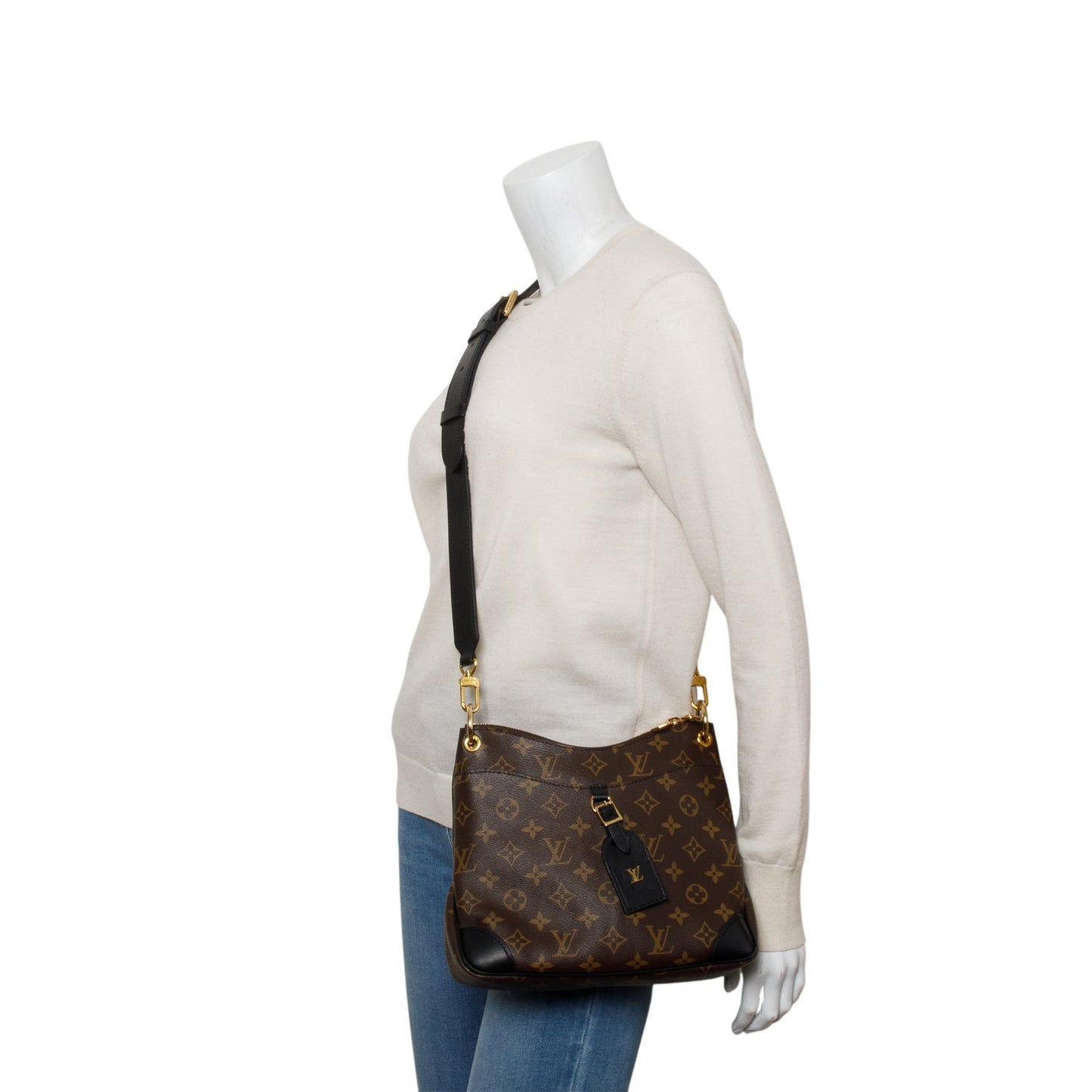 Louis Vuitton Brown Monogram Odeon PM