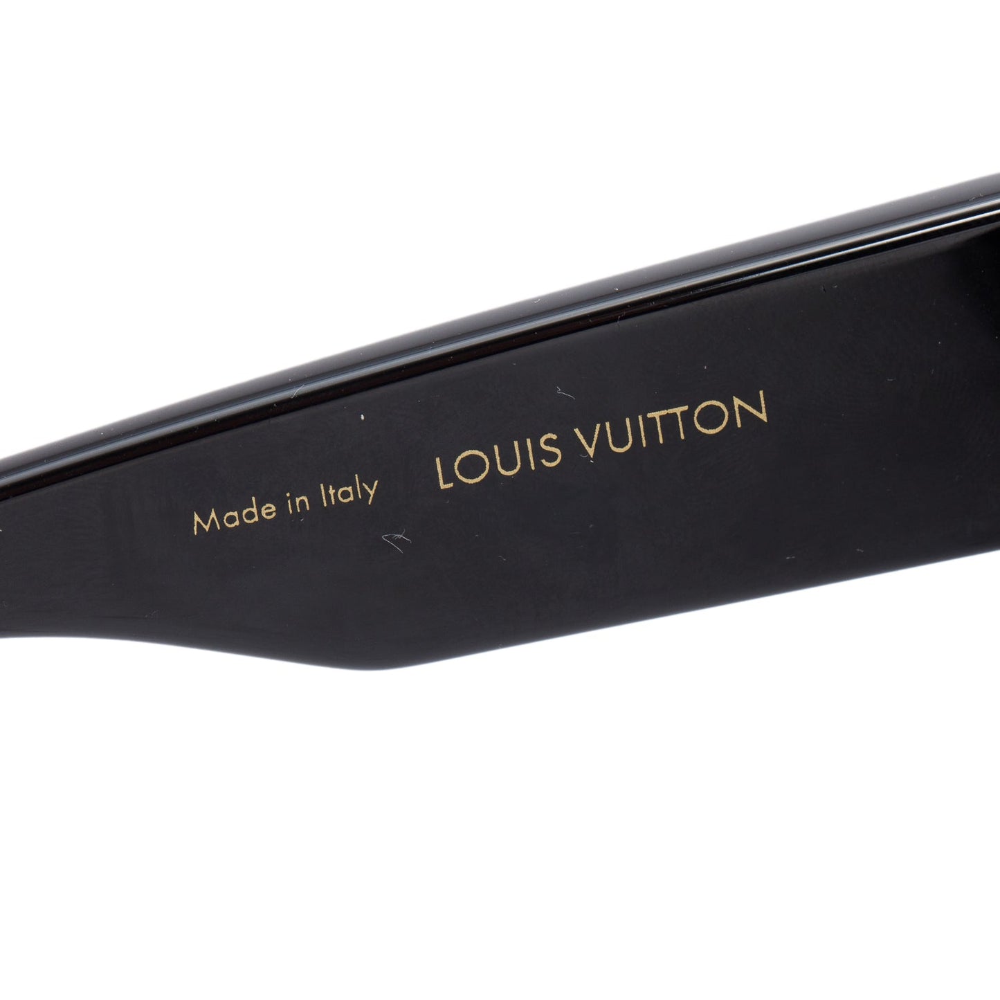 Louis Vuitton 2023 Z1578E Black Acetate Cyclone Sunglasses
