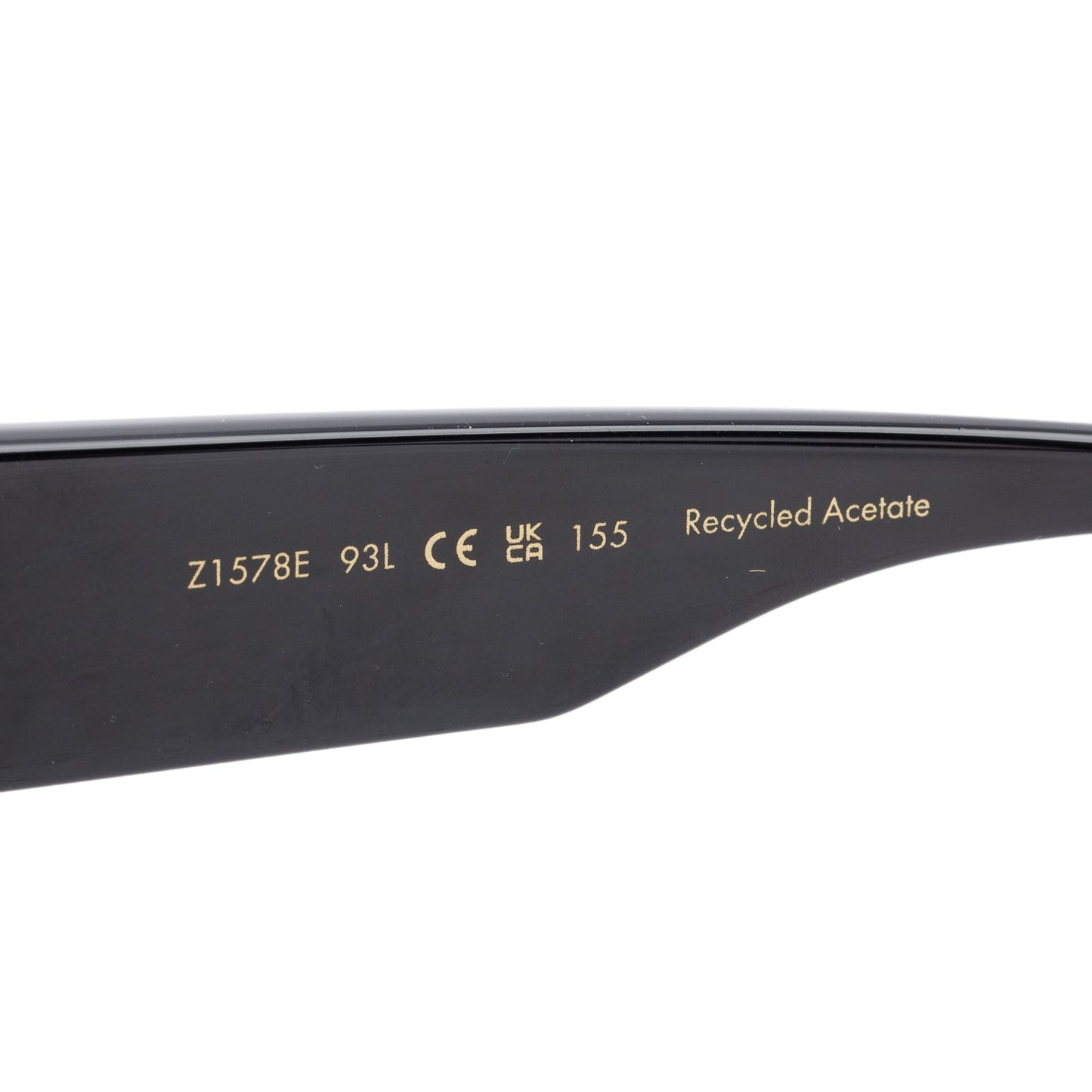 Louis Vuitton 2023 Z1578E Black Acetate Cyclone Sunglasses