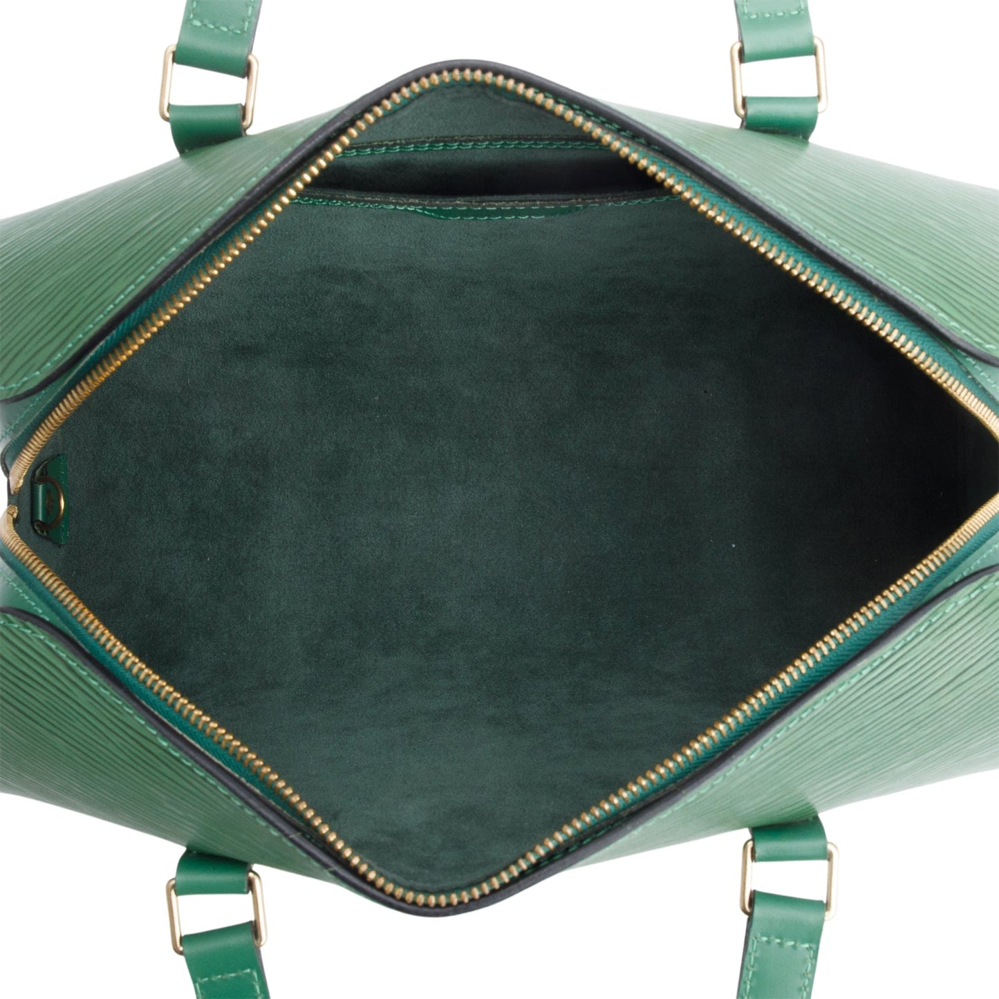 Louis Vuitton Green Epi Leather Soufflot Bag
