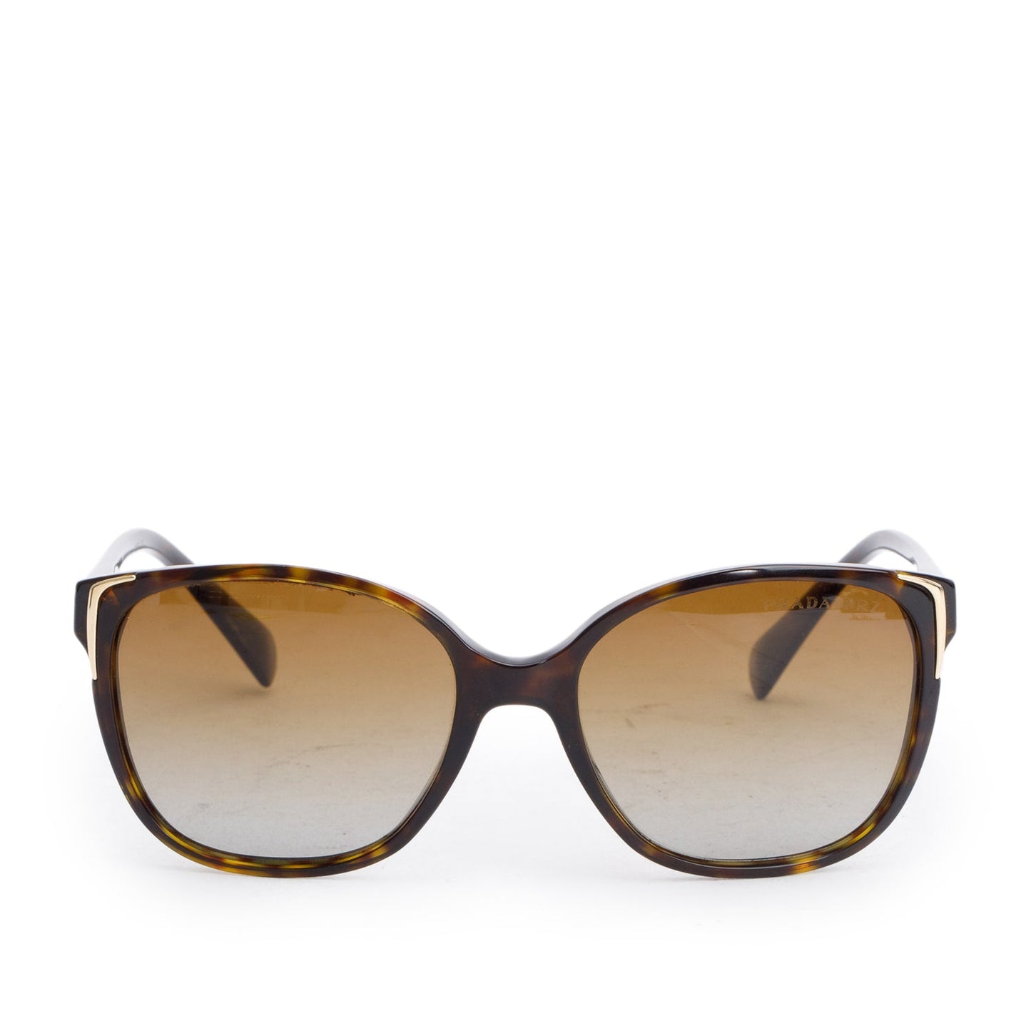 Prada SPR 01O Tortoise Acetate Gradient Sunglasses