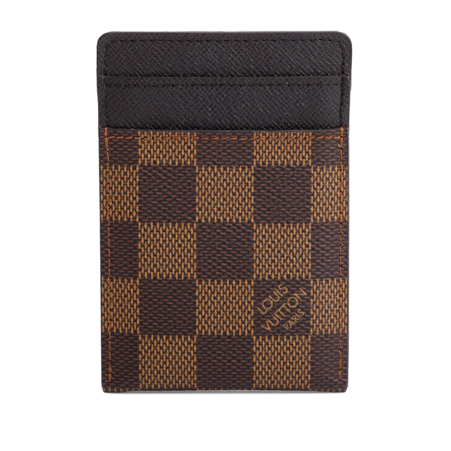 Louis Vuitton Damier Ebene Pince Card Holder