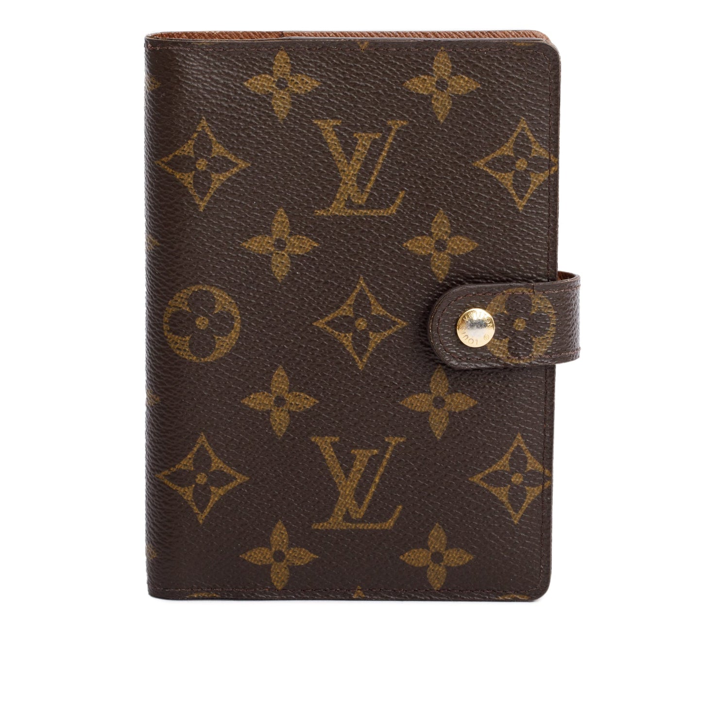 Louis Vuitton Monogram Pocket Small Ring Agenda Cover