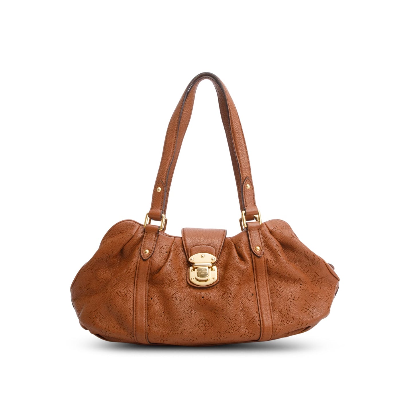 Louis Vuitton Brown Mahina Lunar GM Shoulder Bag