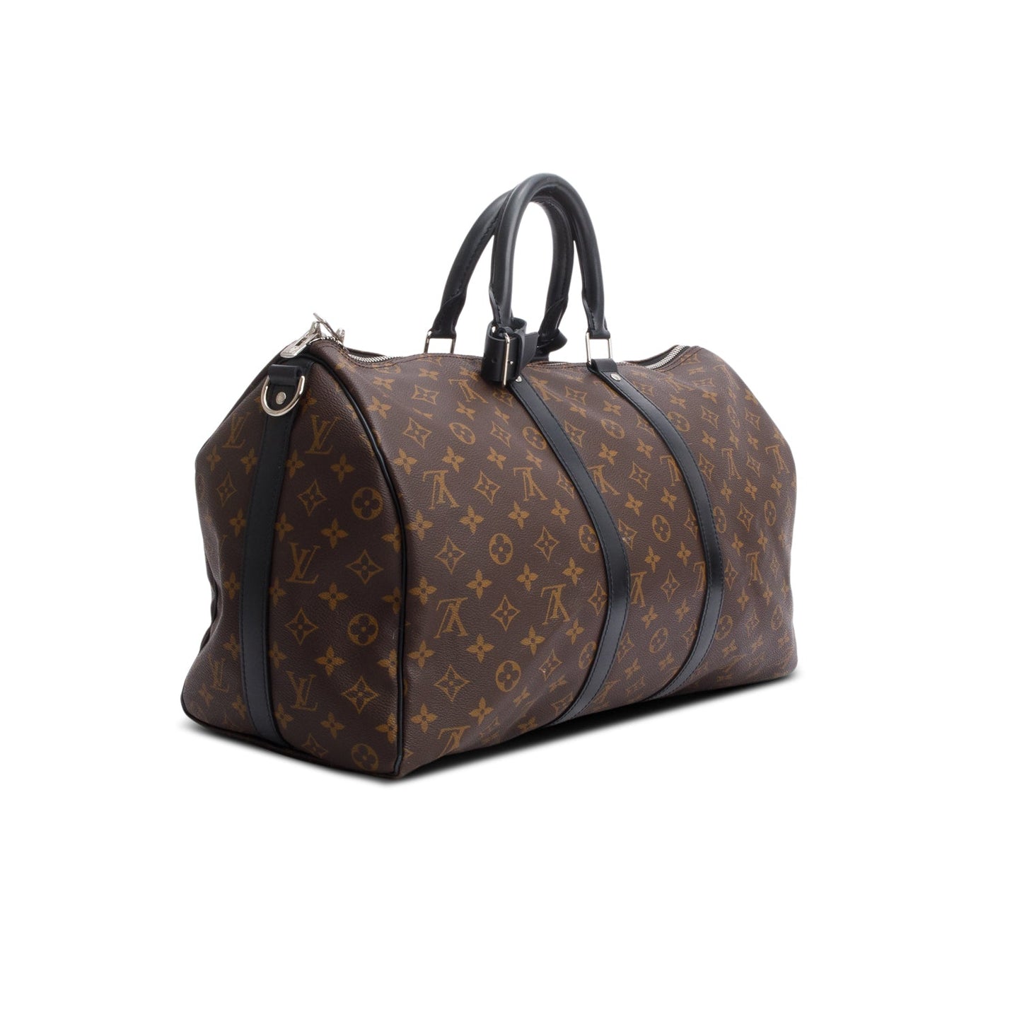 2020 Louis Vuitton Monogram Macassar Keepall Bandouliere 45