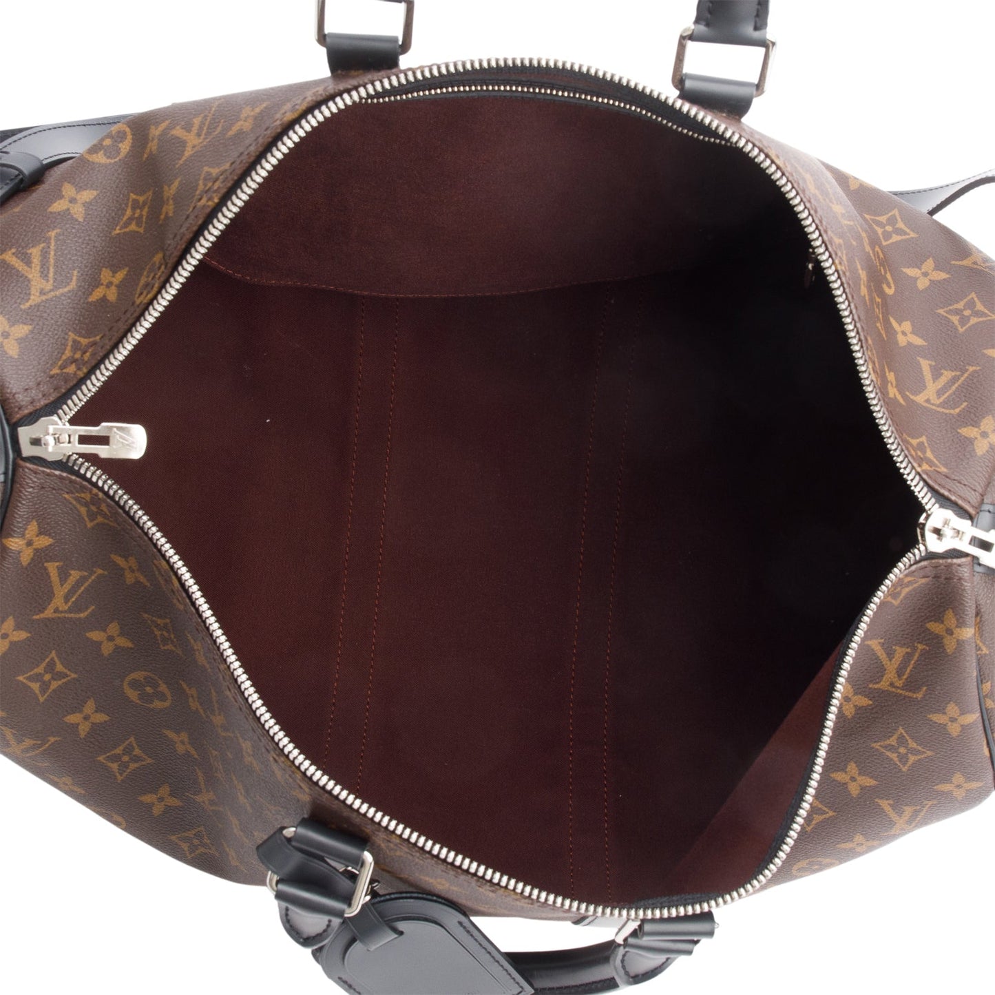 2020 Louis Vuitton Monogram Macassar Keepall Bandouliere 45