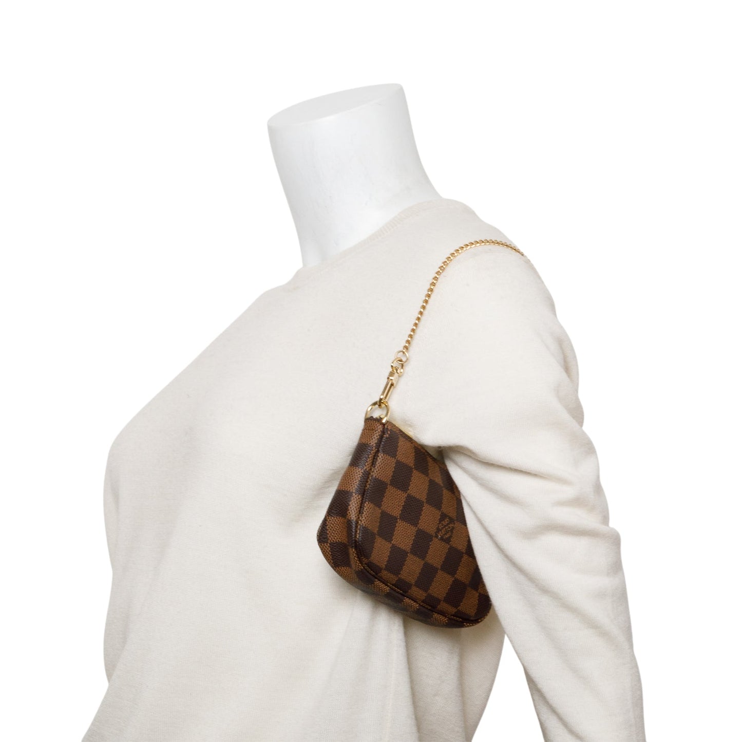 Louis Vuitton Damier Ebene Mini Pochette Accessories