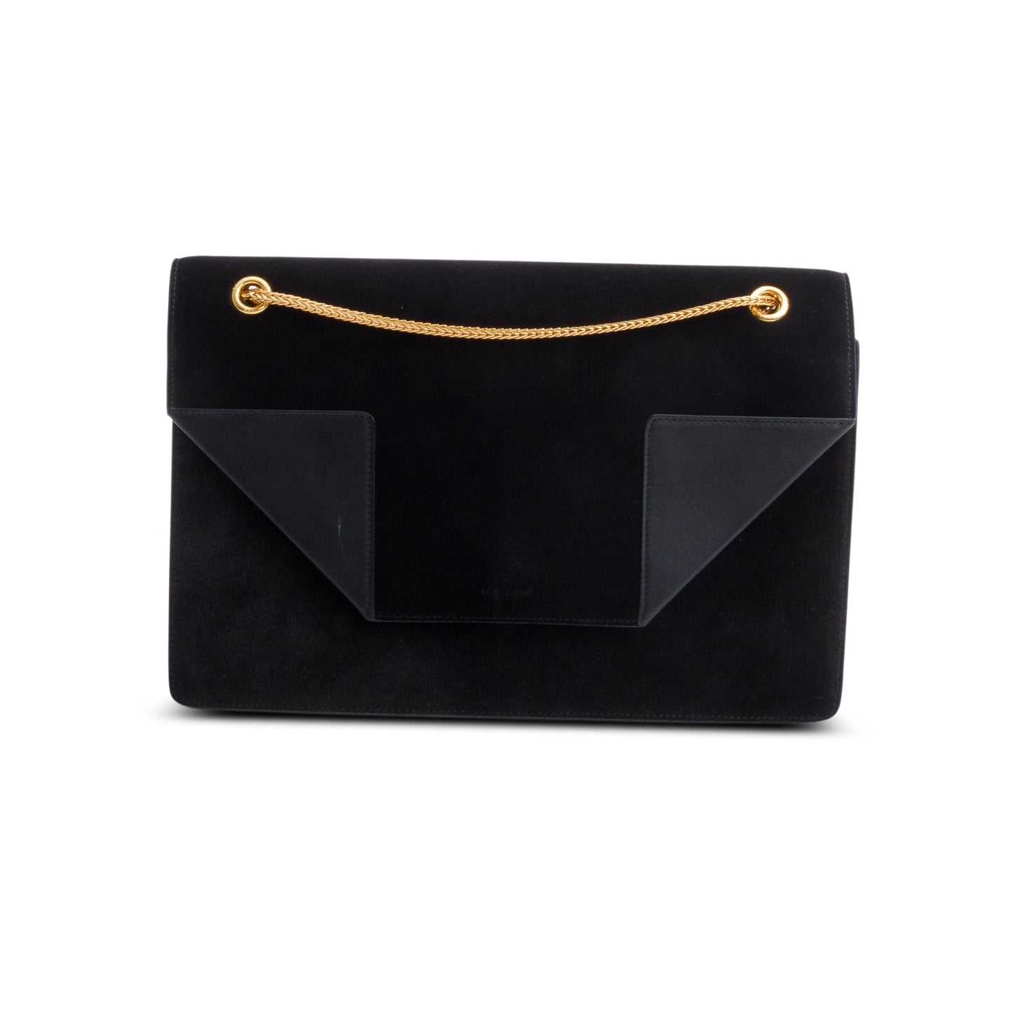 Saint Laurent Black Suede Betty Shoulder Bag